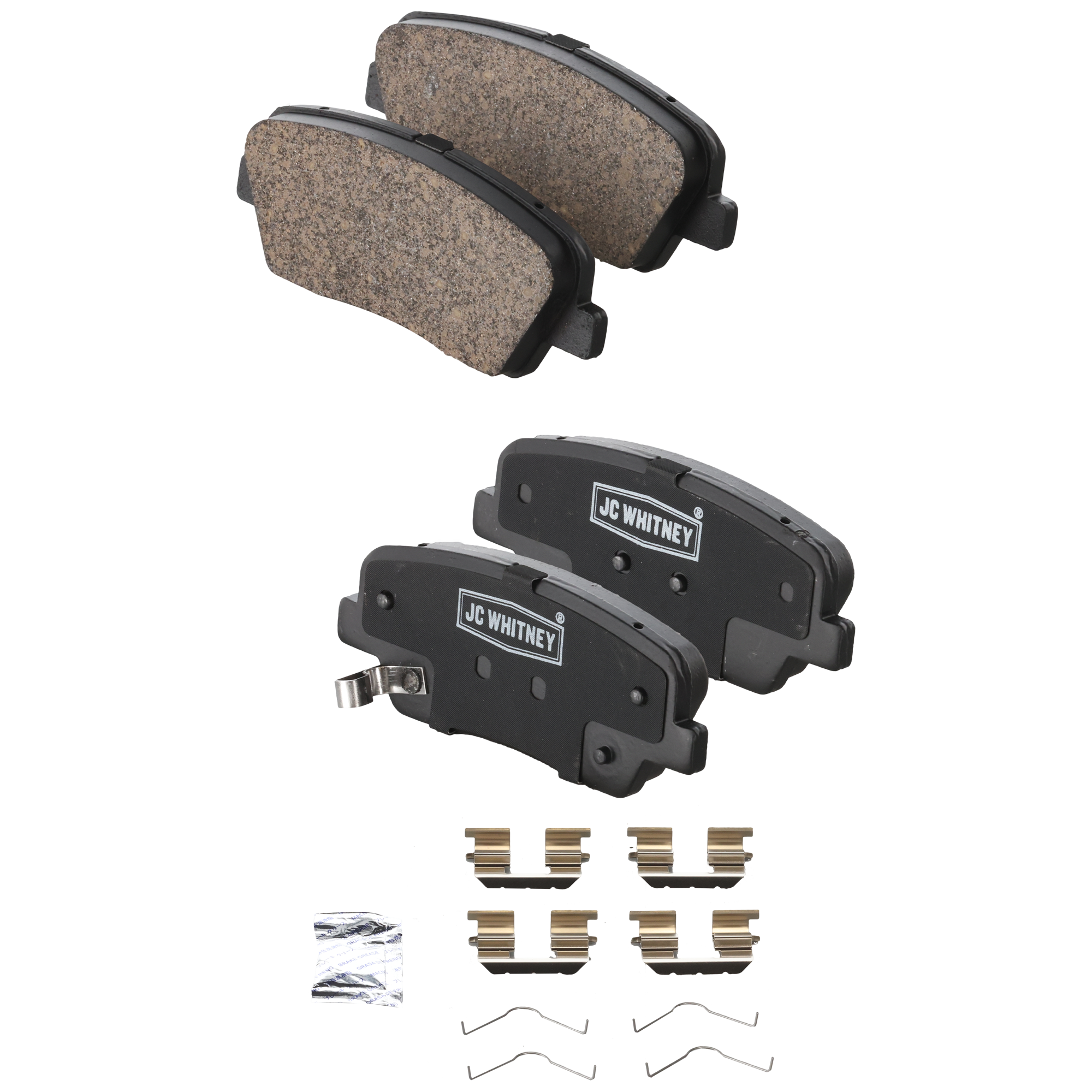 AM SORENTO 11-20 REAR BRAKE PAD SET 2 Wheel Set SKU JSTPSSCP1816 OEM 58302C6A00-583020WA00-583021UA