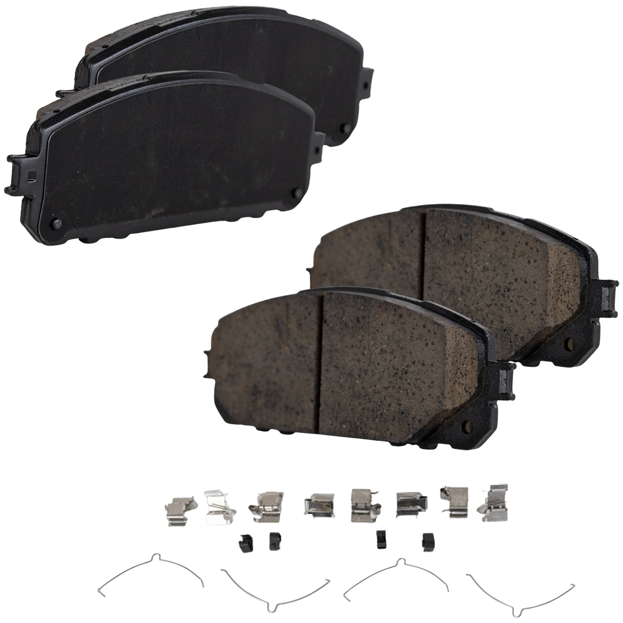 AM CHEROKEE 14-22 FRONT BRAKE PAD SET 2 Wheel Set SKU JSTPSSCP1843 OEM 68212327AC 68212327AD 68227573