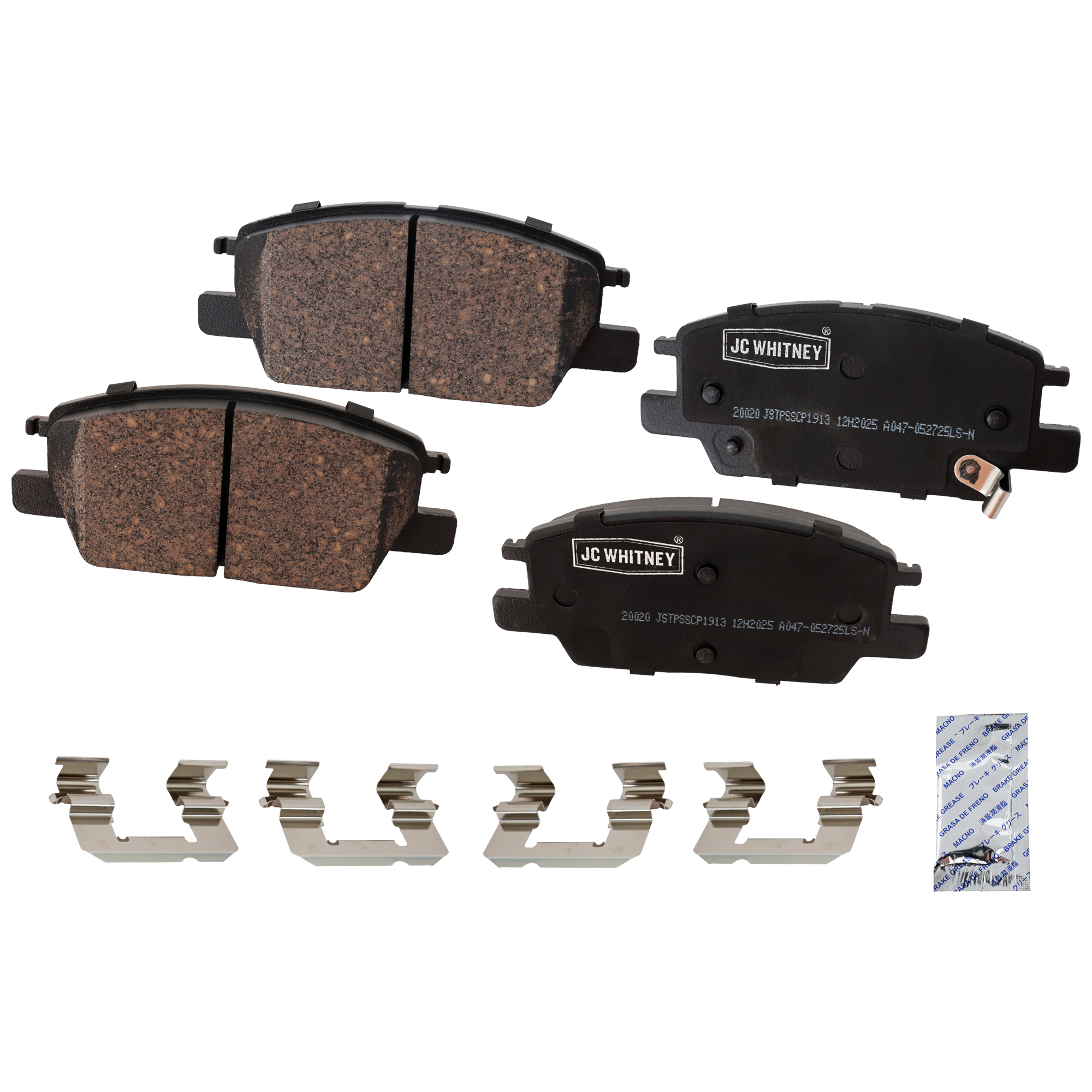 AM MALIBU 16-19 REGAL SPORTBACK 18-20 FRONT BRAKE PAD SET 2 Wheel Set SKU JSTPSSCP1913 OEM 23326280-84121520-84206102