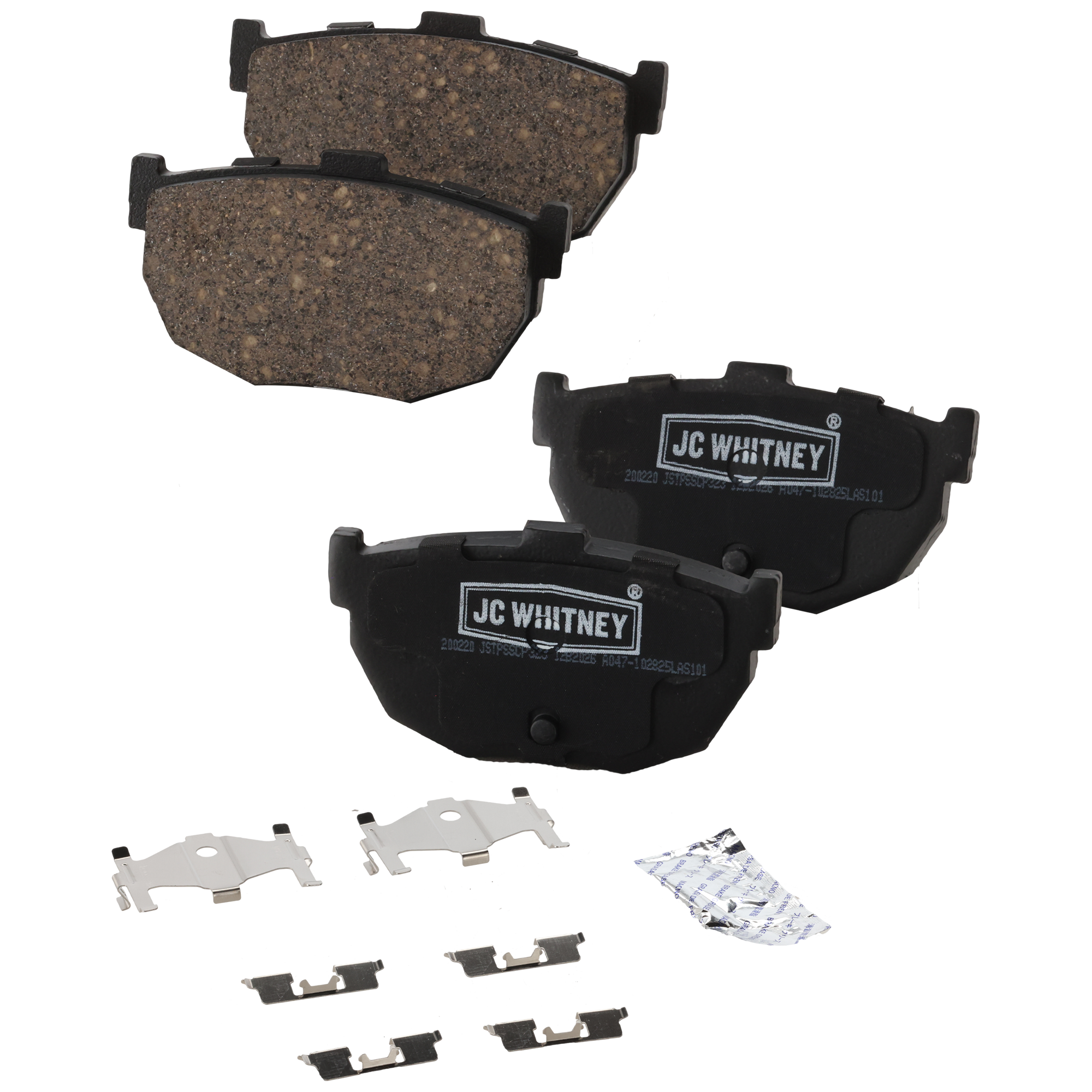 AM MAXIMA 85-91 STANZA 90-92 ELANTRA 94-06 SPECTRA 04-09 BRAKE PAD SET Rear 2 Wheel Set SKU JSTPSSCP323 OEM 4406008E91-4406065E90-5830228A