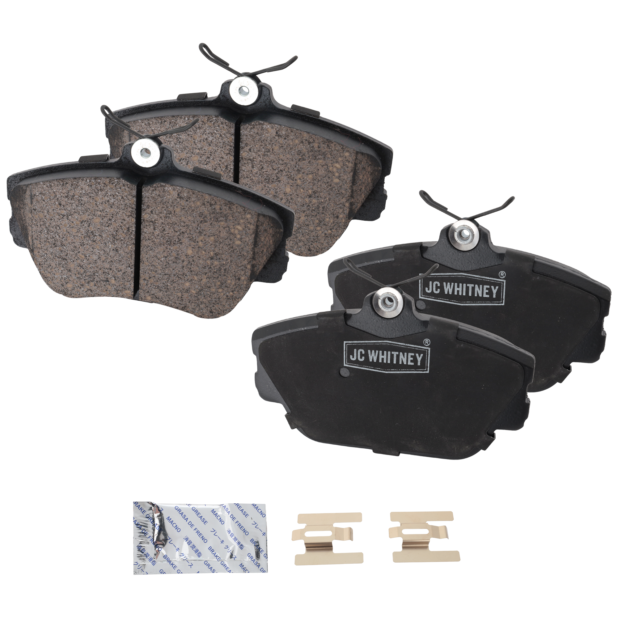 AM MARK VIII 93-98 TAURUS 01-07 BRAKE PAD SET Front 2 Wheel Set SKU JSTPSSCP598 OEM 1F1Z2001AA 1F1Z2200AA 2F1Z2001