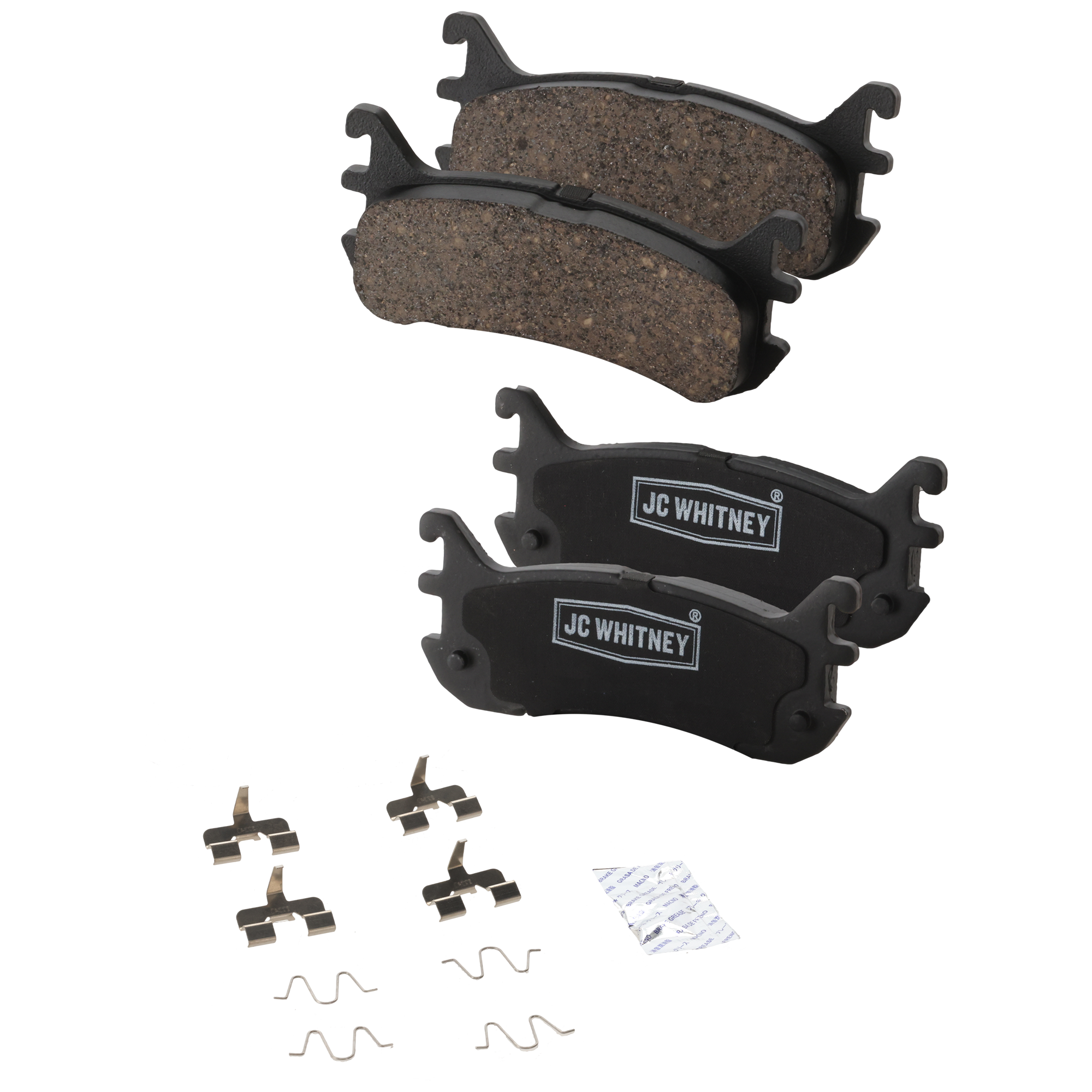 AM MIATA 94-05 PROTEGE 95-98 REAR BRAKE PAD SET 2 Wheel Set SKU JSTPSSCP636 OEM BCYF2643Z BCYF2643ZA BCYF2648Z