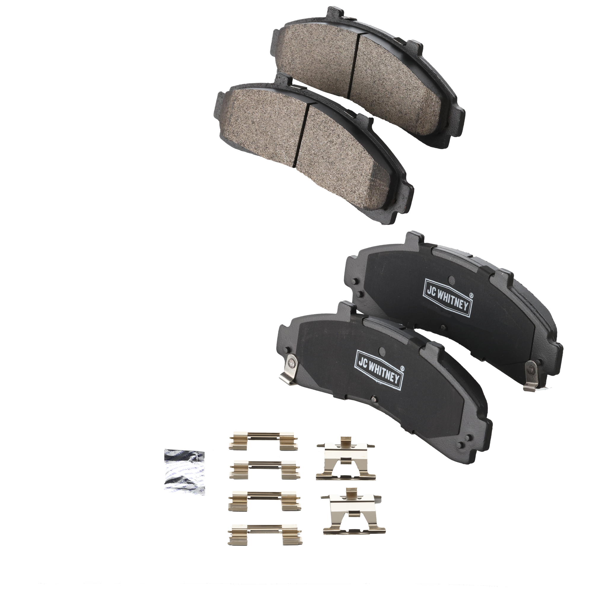 AM RANGER 95-02 B3000-00-03 FRONT BRAKE PAD SET 2 Wheel Set SKU JSTPSSCP652 OEM 2L5Z2001AA F57Z2001A F57Z2001A