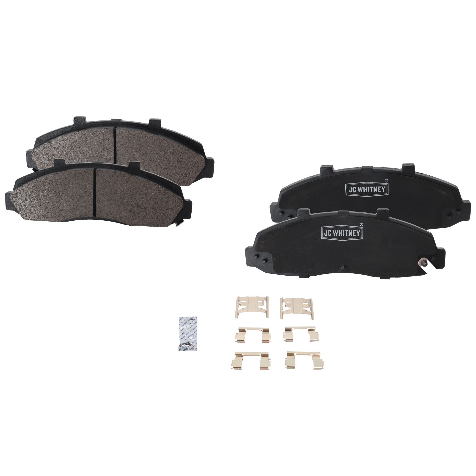 AM F 150-97-03 F 150 HERITAGE 04-04 FRONT BRAKE PAD SET 2 Wheel Set SKU JSTPSSCP679 OEM F65Z2001AA F6SZ2001AA F85Z2001