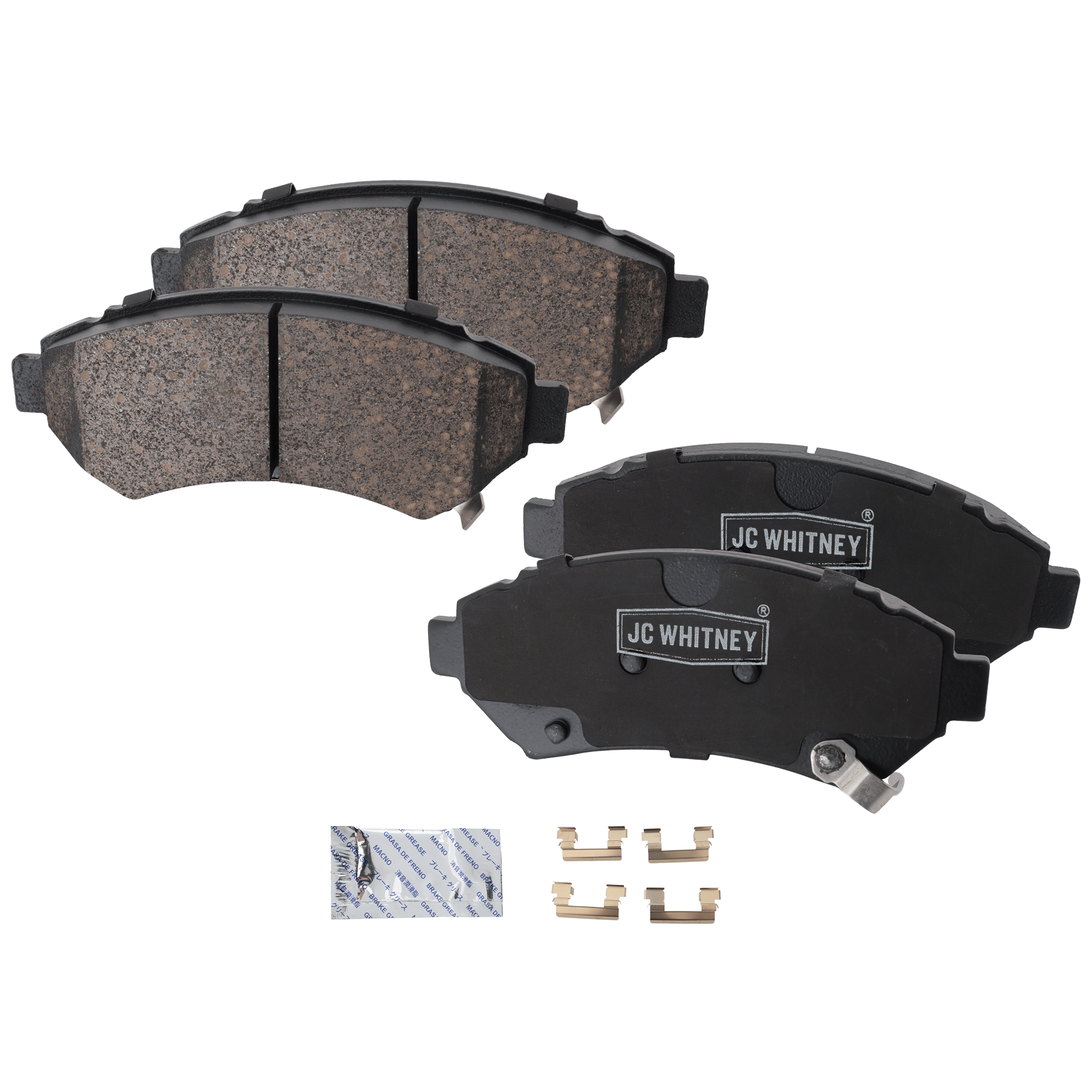 AM BONNEVILLE LESABRE 00-05 FRONT BRAKE PAD SET 2 Wheel Set SKU JSTPSSCP699 OEM 18024961-18024962-18029757-180