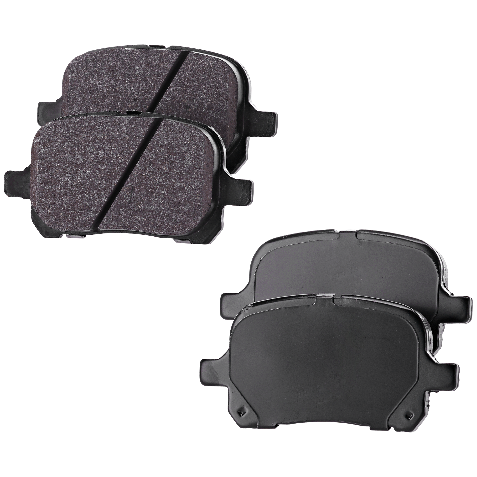 AM CAMRY 97-01 AVALON 98-04 SOLARA 99-03 FRONT BRAKE PAD SET 2 Wheel Set SKU JSTPSSCP707 OEM 0446528460-0446533120-04465331