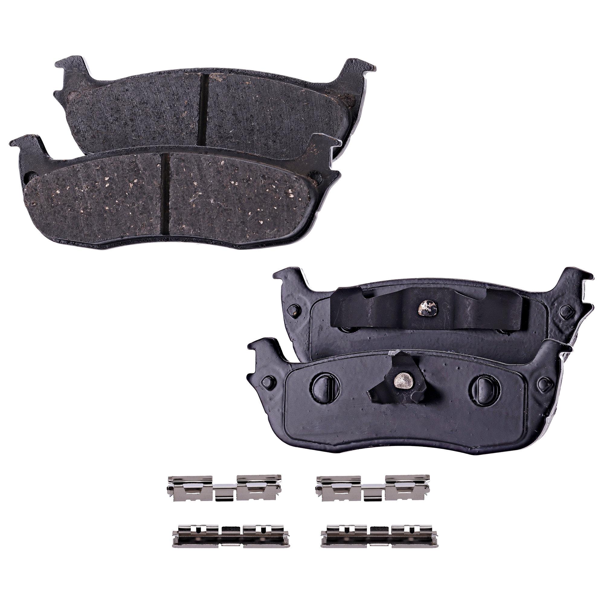 AM EXPEDITION 97-02 TOWN CAR 03-11 REAR BRAKE PAD SET 2 Wheel Set SKU JSTPSSCP711 OEM F75Z2200BA 3W1Z2200BA 6W1Z2200