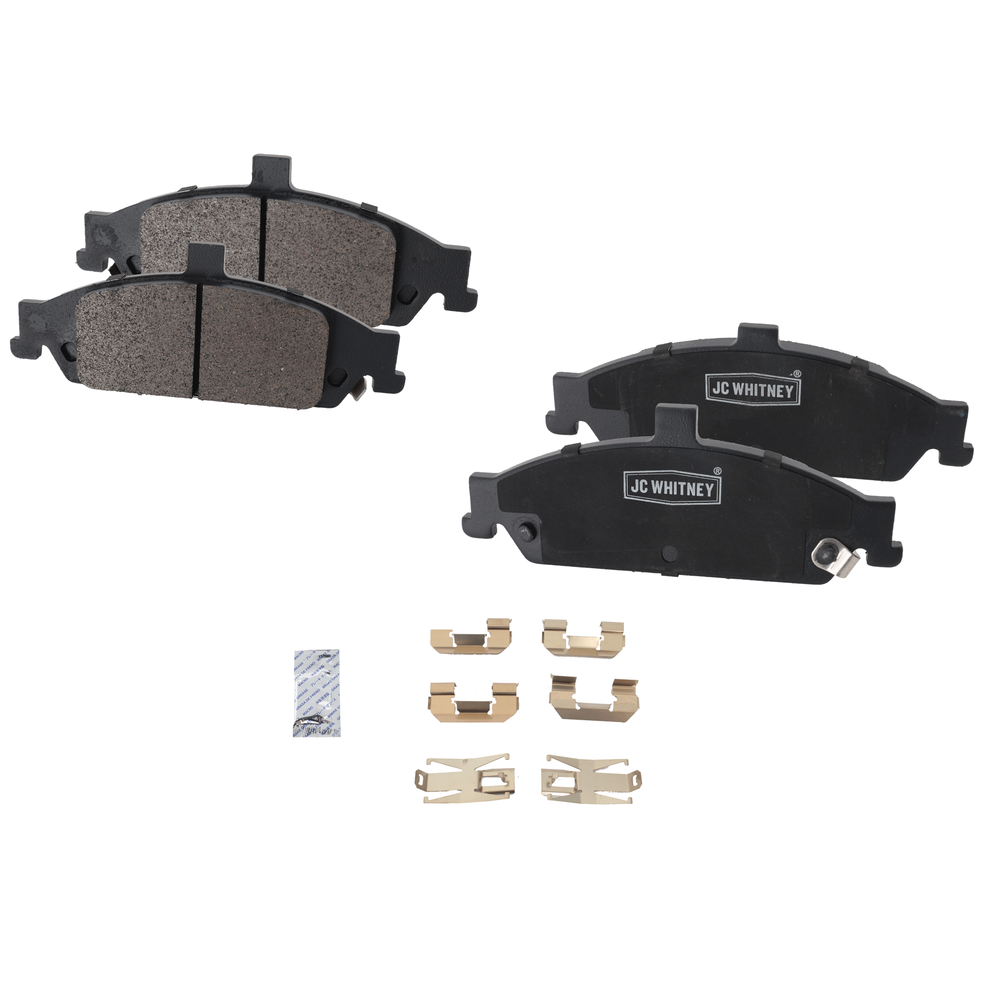 AM MALIBU 97-03 GRAND AM 99-05 ALERO 99-04 FRONT BRAKE PAD SET 2 Wheel Set SKU JSTPSSCP727 OEM 18025186-18026185-18029765