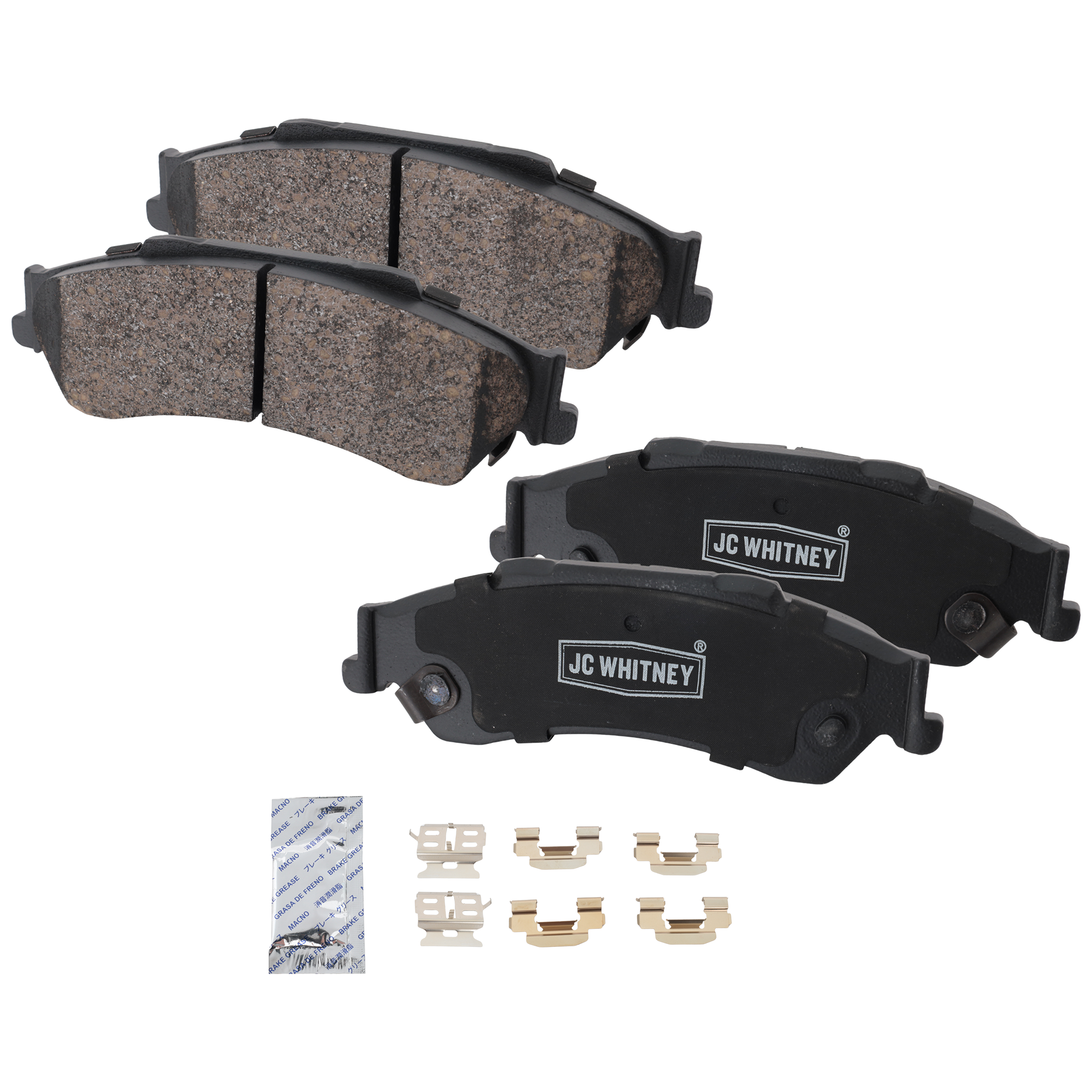 AM BLAZER 97-05 JIMMY 97-01 REAR BRAKE PAD SET 2 Wheel Set SKU JSTPSSCP729 OEM 18025475-18026156-18029843-180