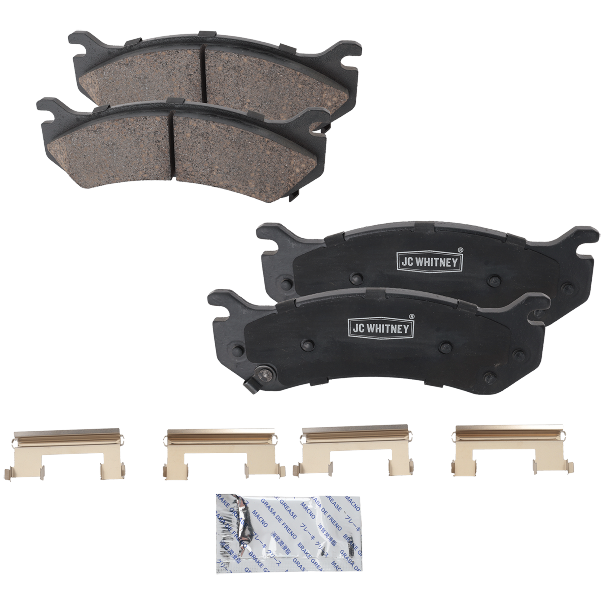 AM SILVERADO 1500 SIERRA 1500-99-06 FRONT BRAKE PAD SET 2 Wheel Set SILVERADO 1500-02-02 SIERRA 1500-02-04 =Rear SKU JSTPSSCP785 OEM 15886462-18026217-18041762-180