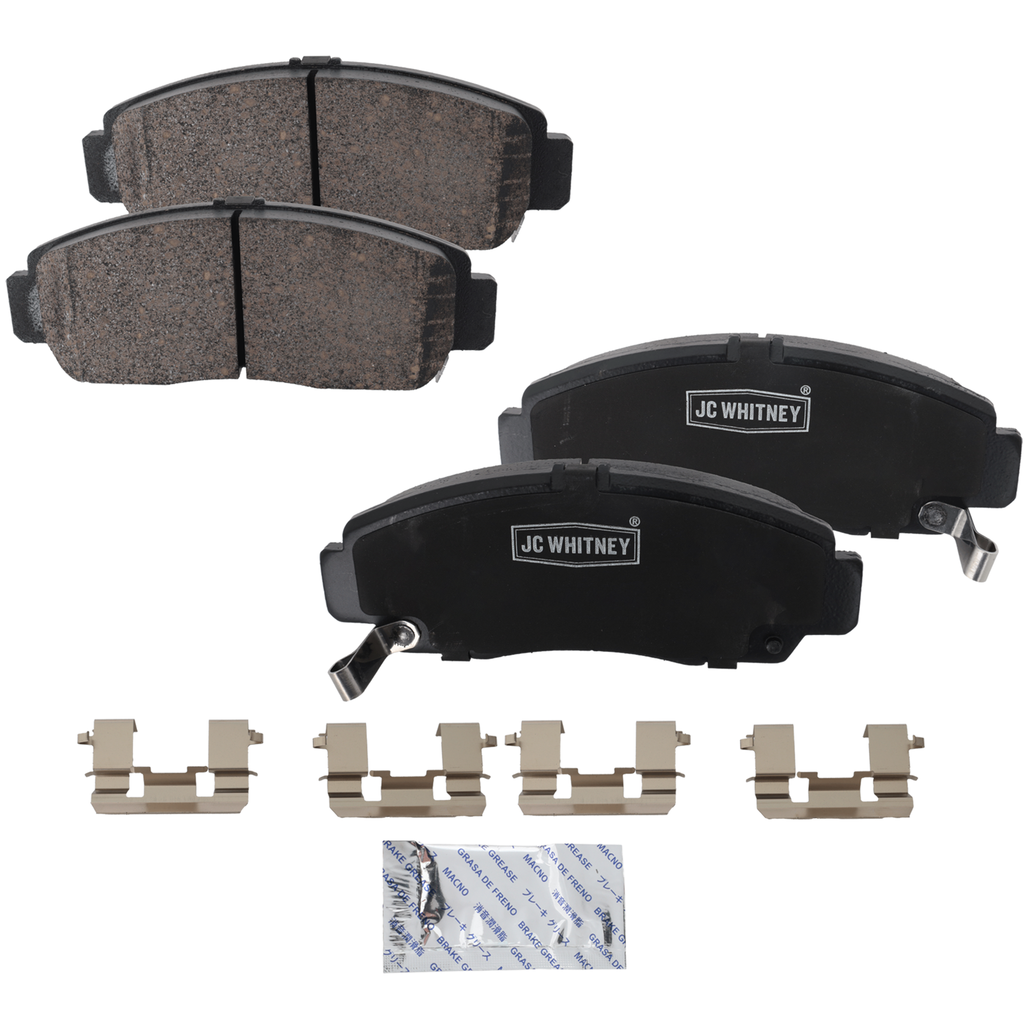 AM ACCORD 03-11 TL 99-08 FRONT BRAKE PAD SET 2 Wheel Set SKU JSTPSSCP787 OEM 45022S0KA00-45022S0KA01-45022S