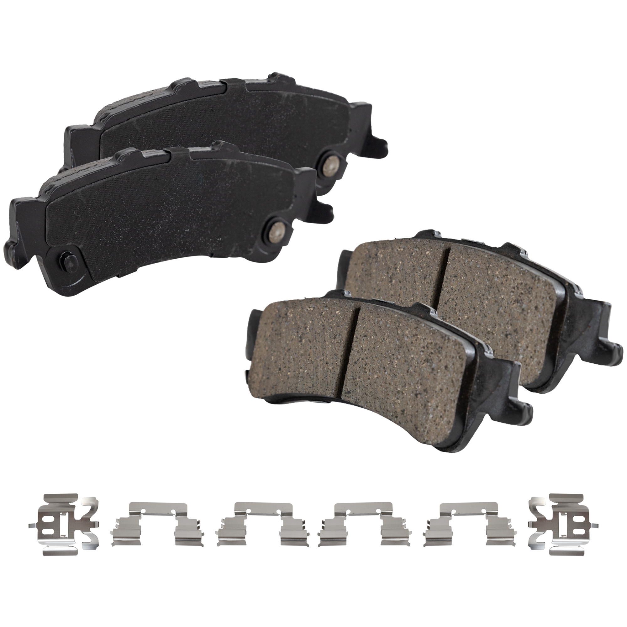 AM SILVERADO 1500 SIERRA 1500-99-06 REAR BRAKE PAD SET 2 Wheel Set SKU JSTPSSCP792 OEM 18026447-18043346-18048083-889