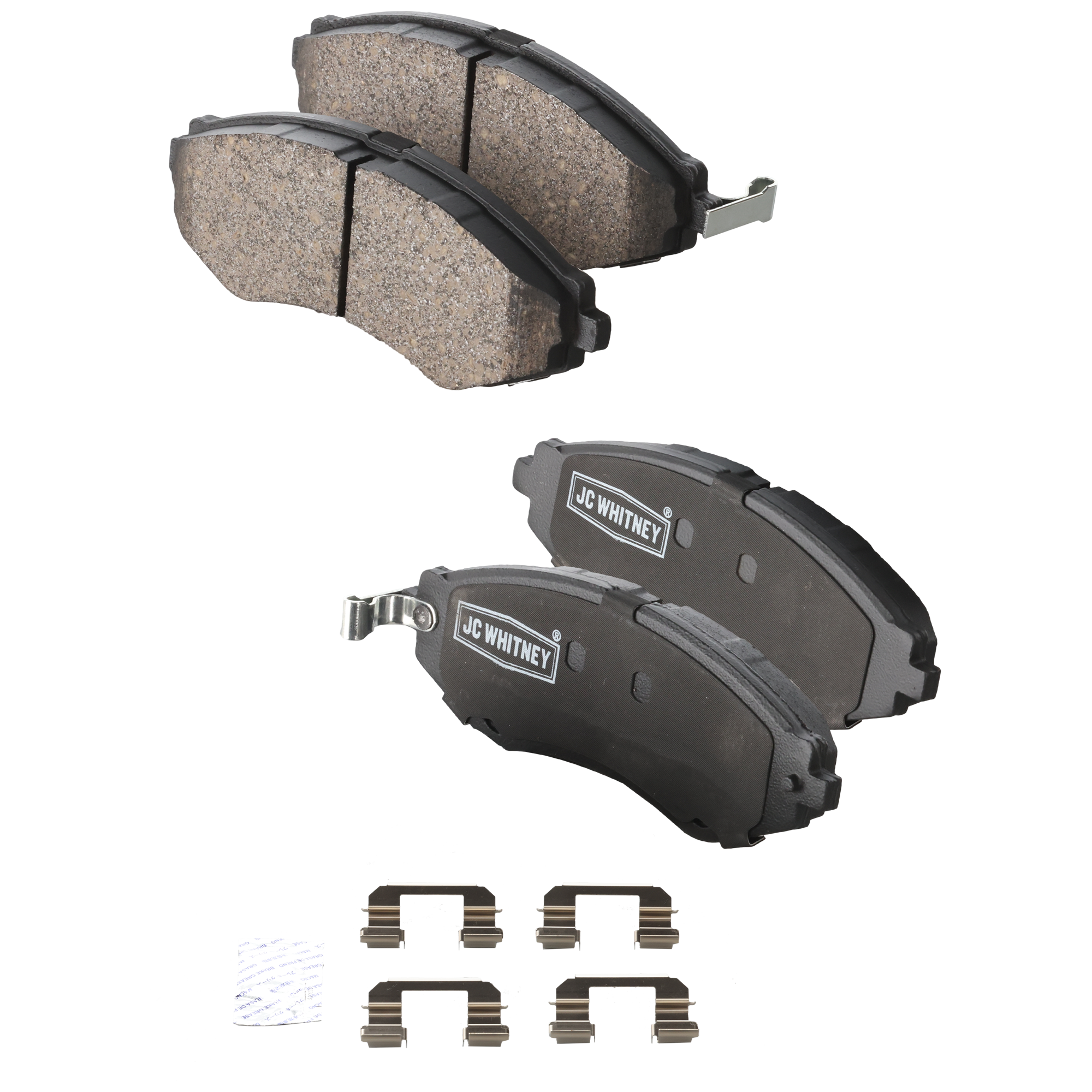 AM LANOS 99-02 AVEO 04-11 SPARK EV 14-16 FRONT BRAKE PAD SET 2 Wheel Set SKU JSTPSSCP797 OEM 96253383