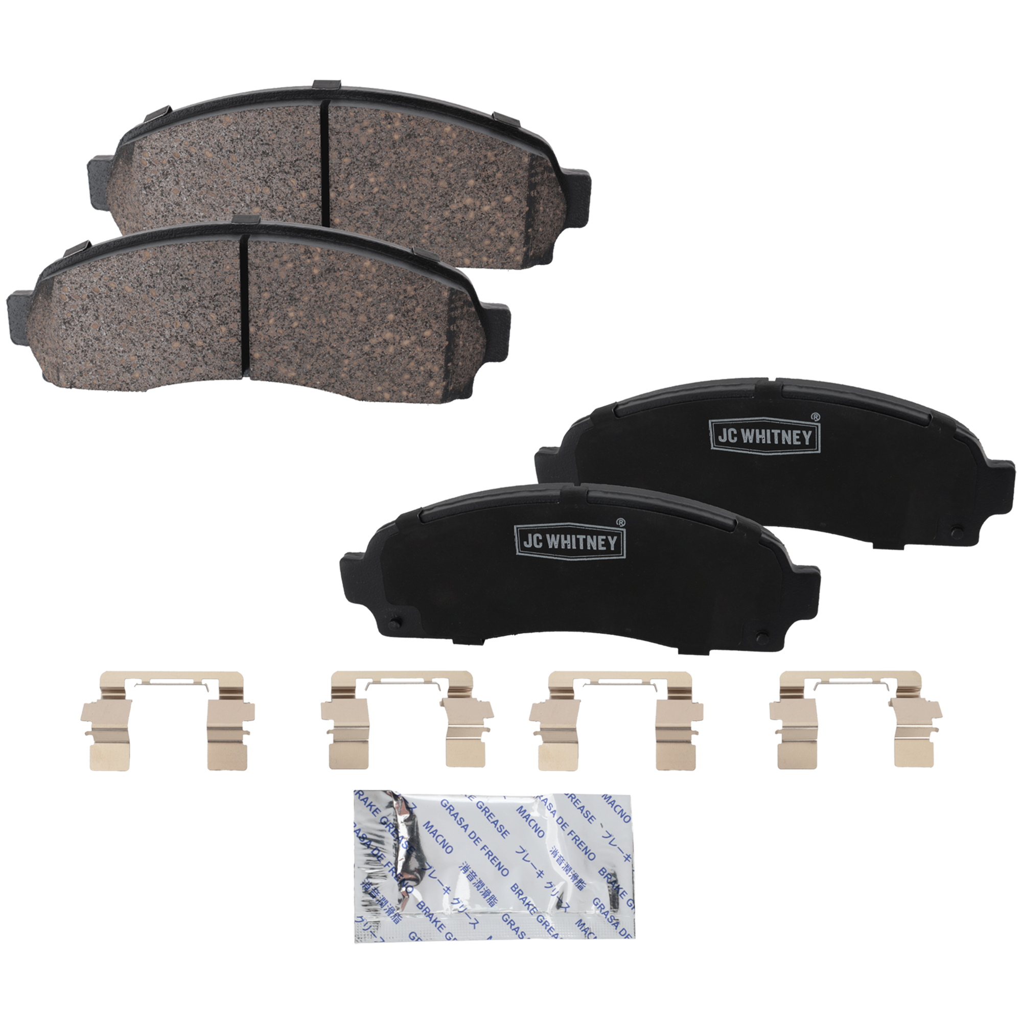 AM RANGER 03-11 B2300-04-09 FRONT BRAKE PAD SET 2 Wheel Set SKU JSTPSSCP833 OEM 1F6049280-1F6049280A 1L2Z2001A