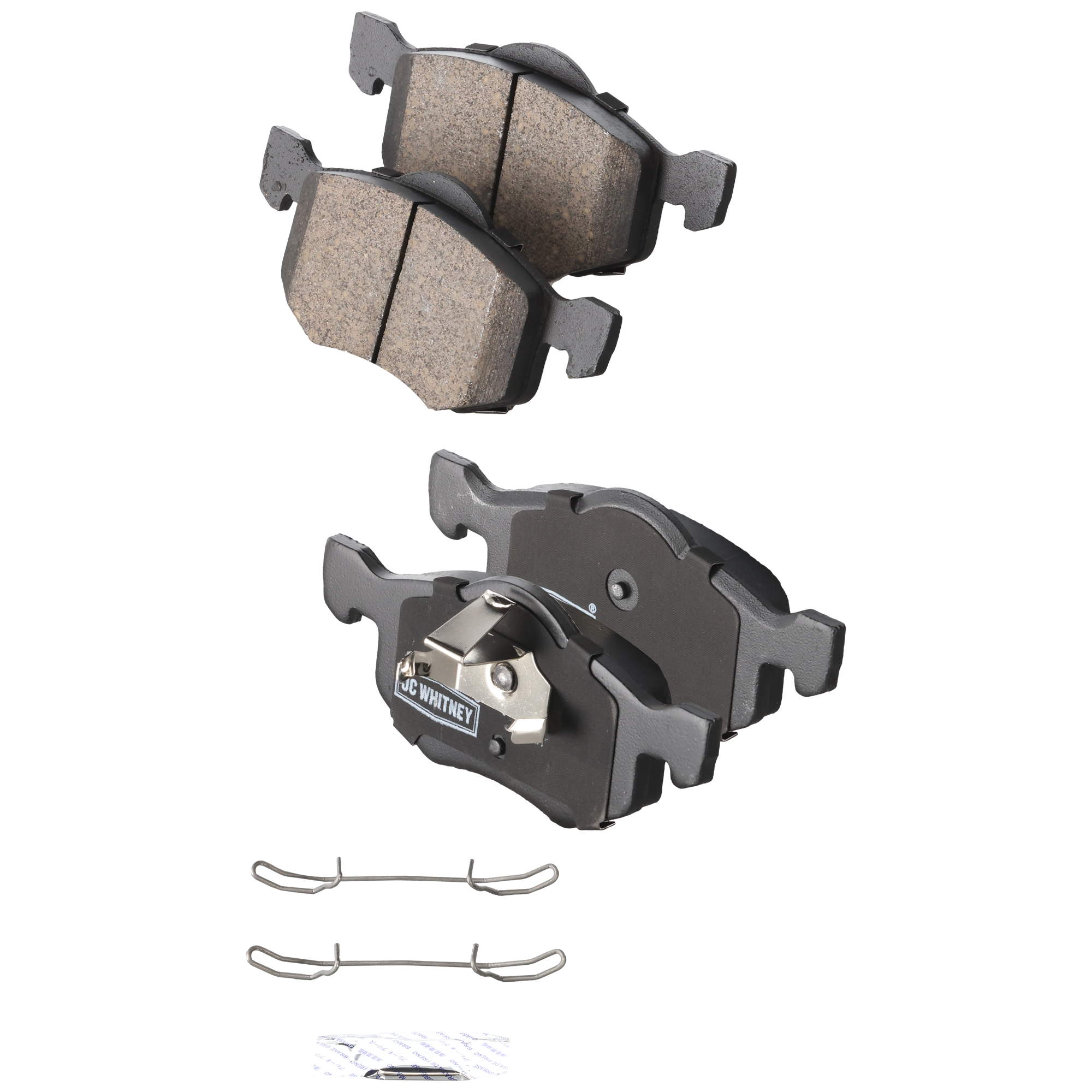 AM ESCAPE 01-07 TRIBUTE 01-06 MARINER 05-07 FRONT BRAKE PAD SET 2 Wheel Set SKU JSTPSSCP843 OEM 1U2Z2V001BA 4L8Z2001AA 6L8Z200