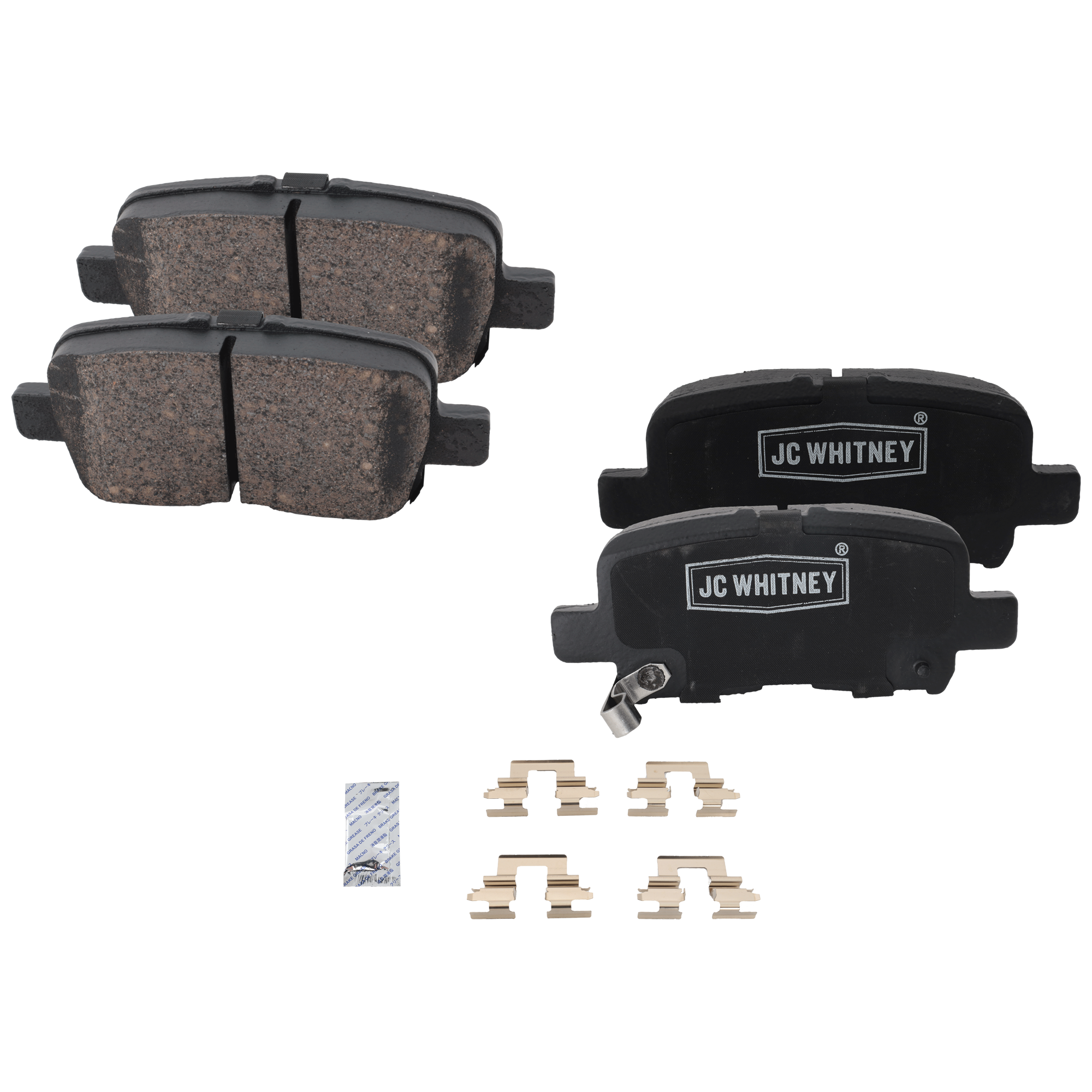 AM MDX 01-06 PILOT 03-08 ODYSSEY 02-04 BRAKE PAD SET Rear 2 Wheel Set SKU JSTPSSCP865 OEM 43022S0XA00-43022S0XA01-43022S