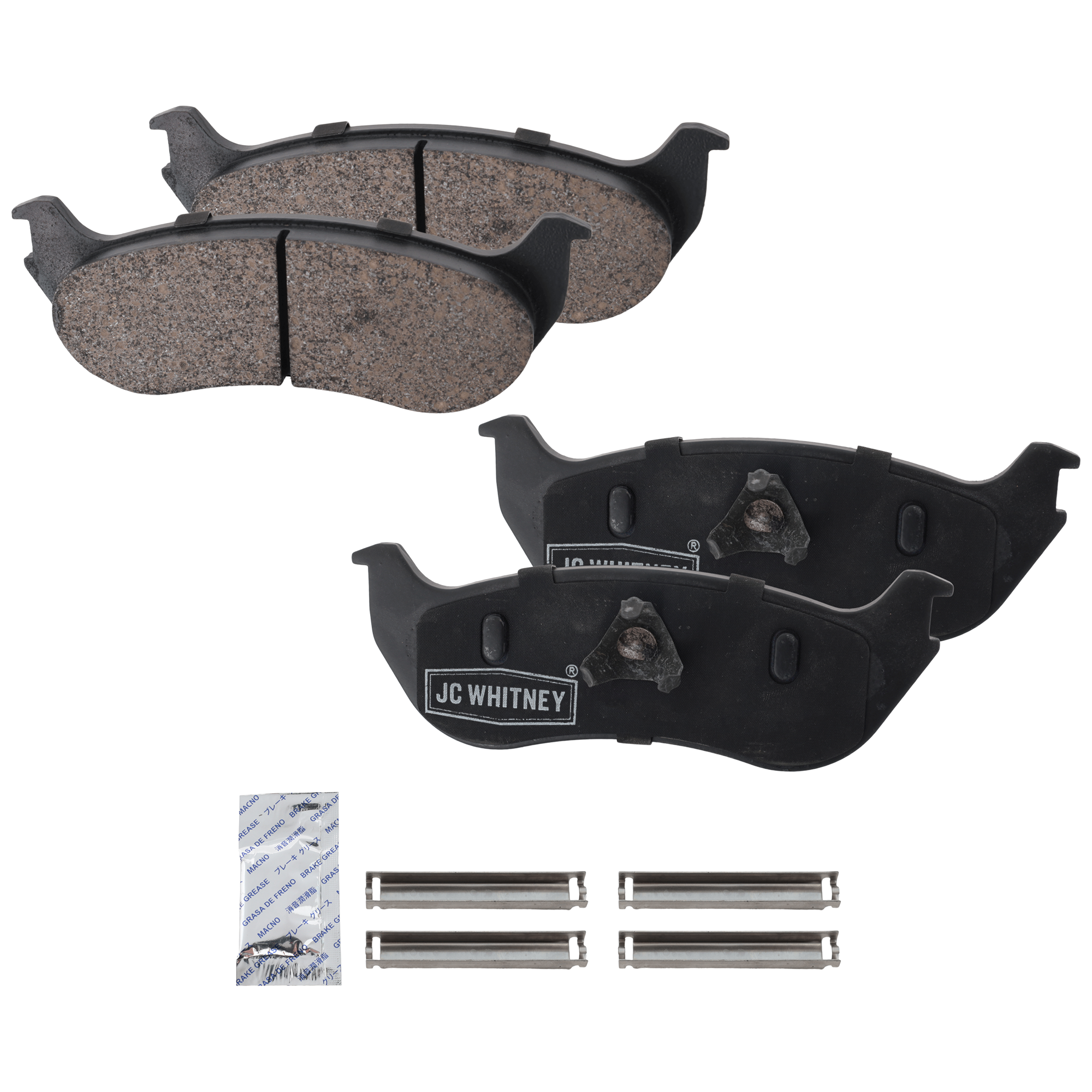 AM EXPLORER SPORT TRAC 08-10 REAR BRAKE PAD SET 2 Wheel Set SKU JSTPSSCP881 OEM 1L2Z2200AA 2L2Z2200AA 6L2Z2200
