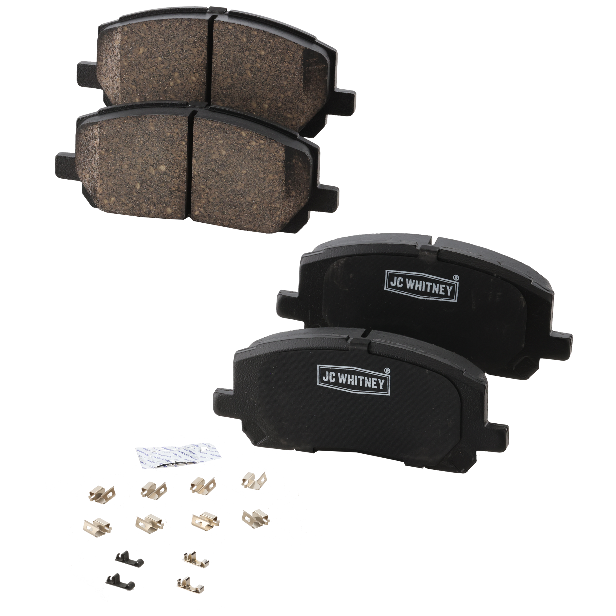 AM HIGHLANDER 01-07 FRONT BRAKE PAD SET 2 Wheel Set SKU JSTPSSCP884 OEM 0446548030