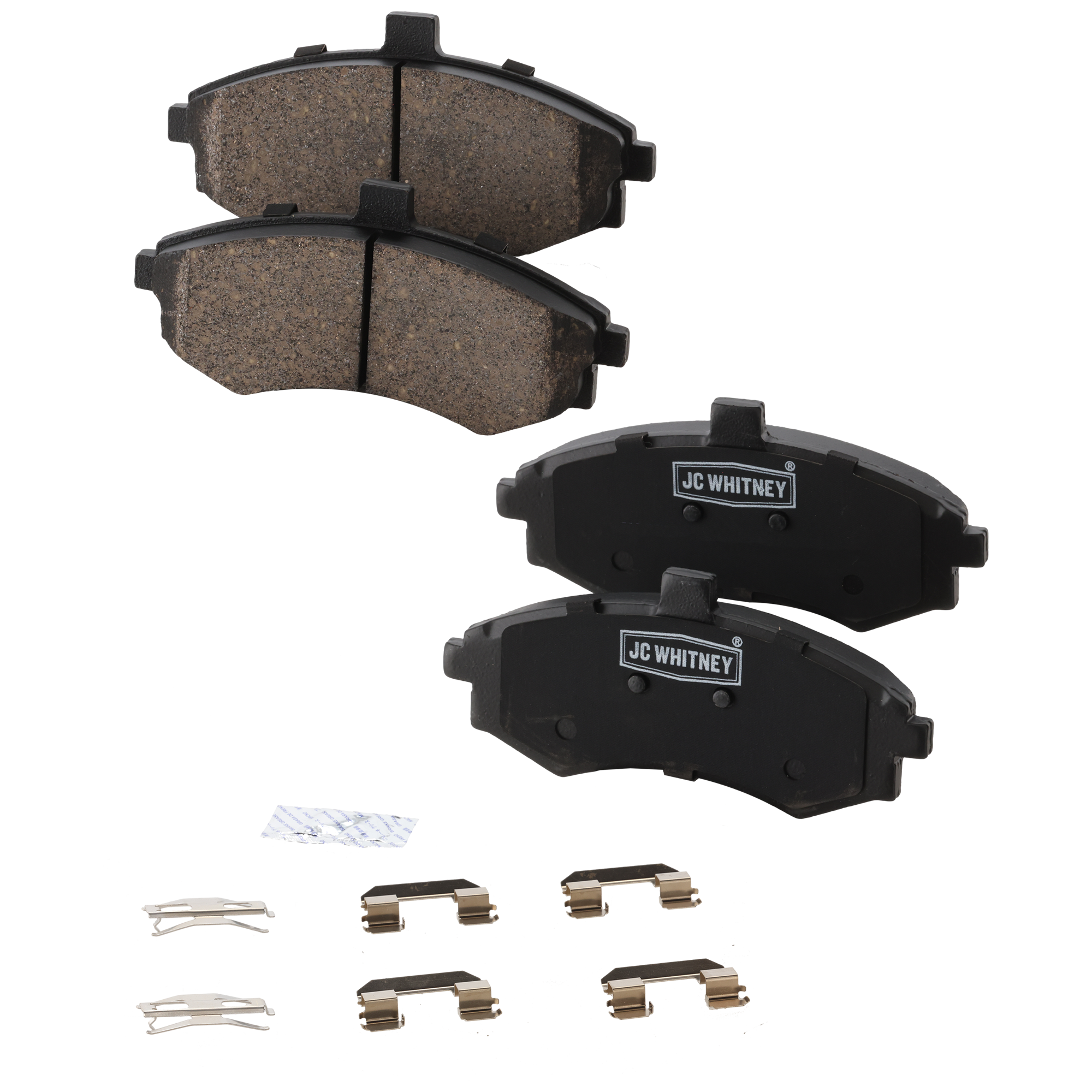 AM ELANTRA 02-06 BRAKE PAD SET Front 2 Wheel Set SKU JSTPSSCP941 OEM 581012DA30-581012DA31