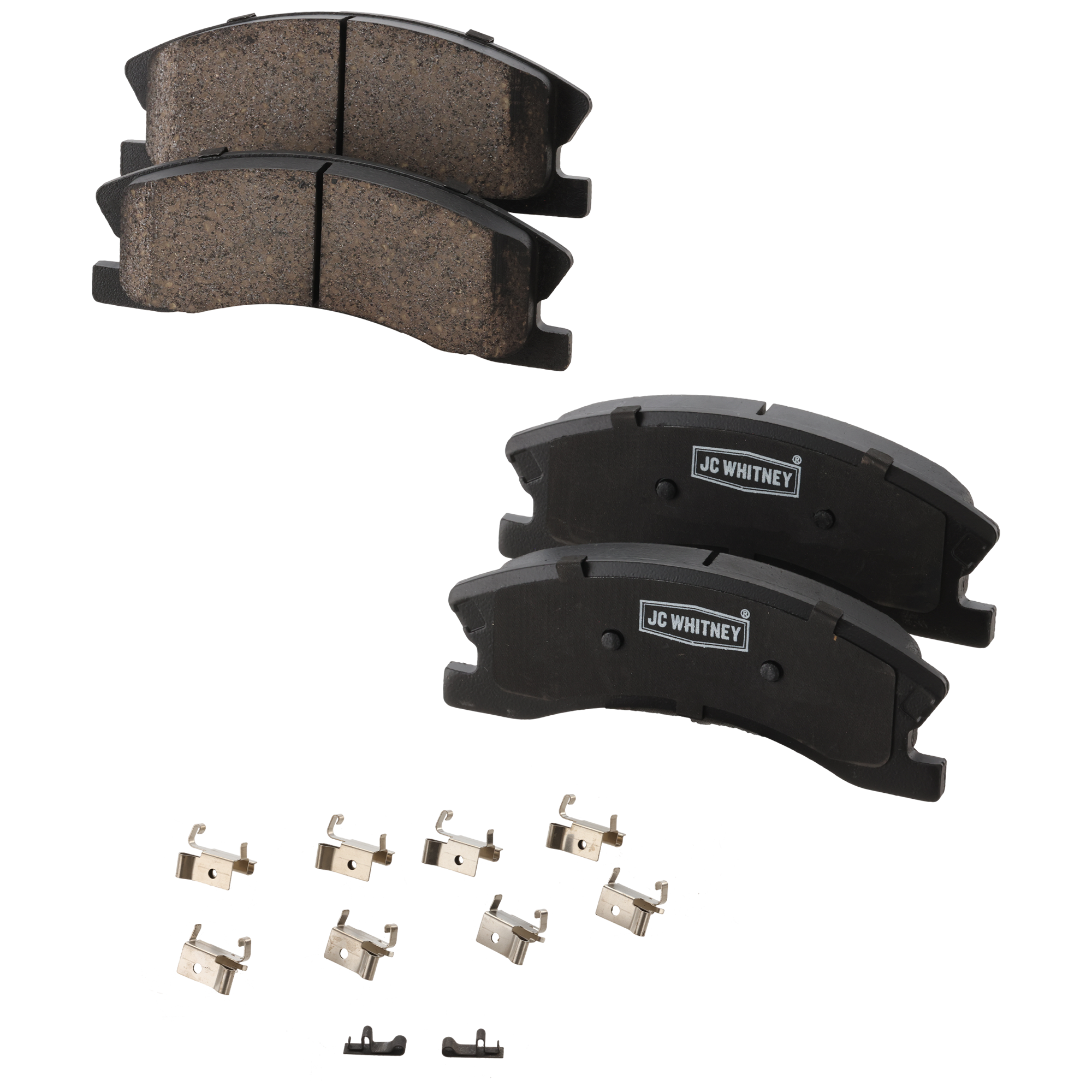 AM GRAND CHEROKEE 99-04 BRAKE PAD SET Front 2 Wheel Set SKU JSTPSSCP945 OEM 5093183AA 5093183AB