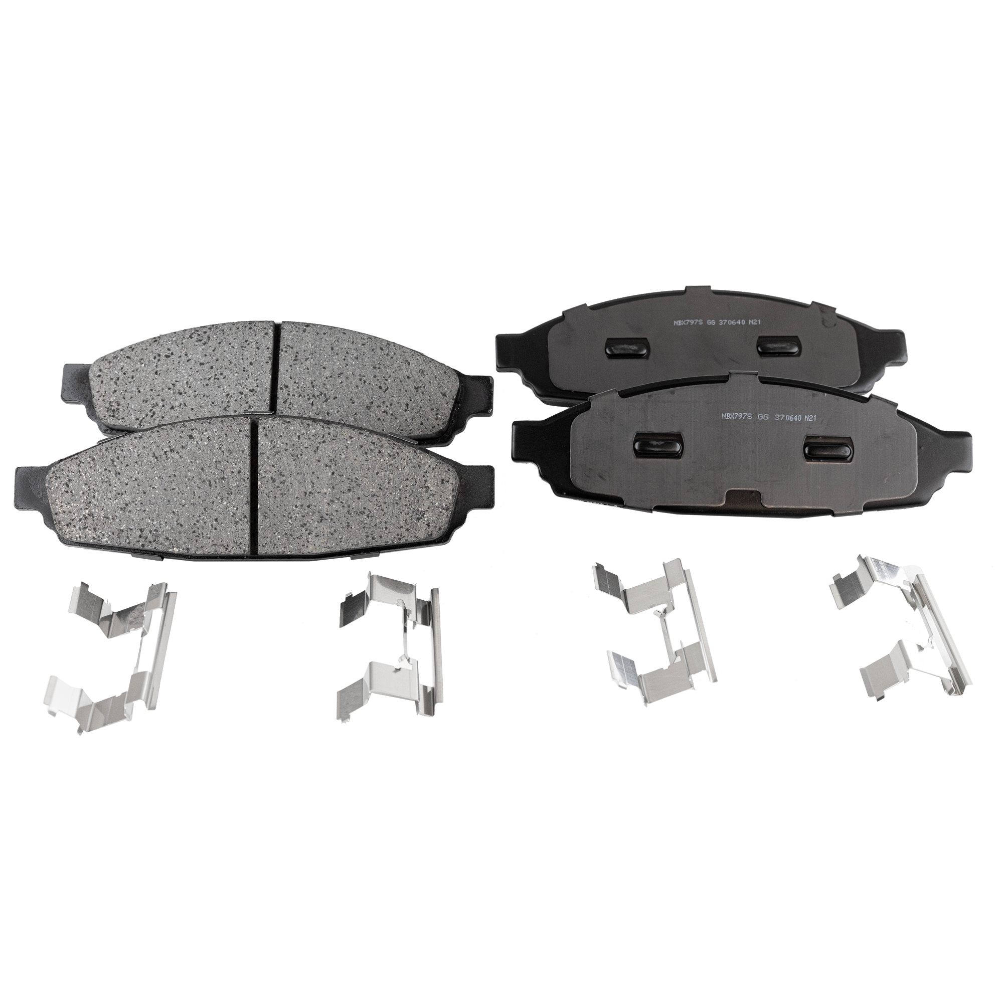 AM AVIATOR 03-05 BRAKE PAD SET Front 2 Wheel Set SKU JSTPSSCP953 OEM 2C5Z2001AA