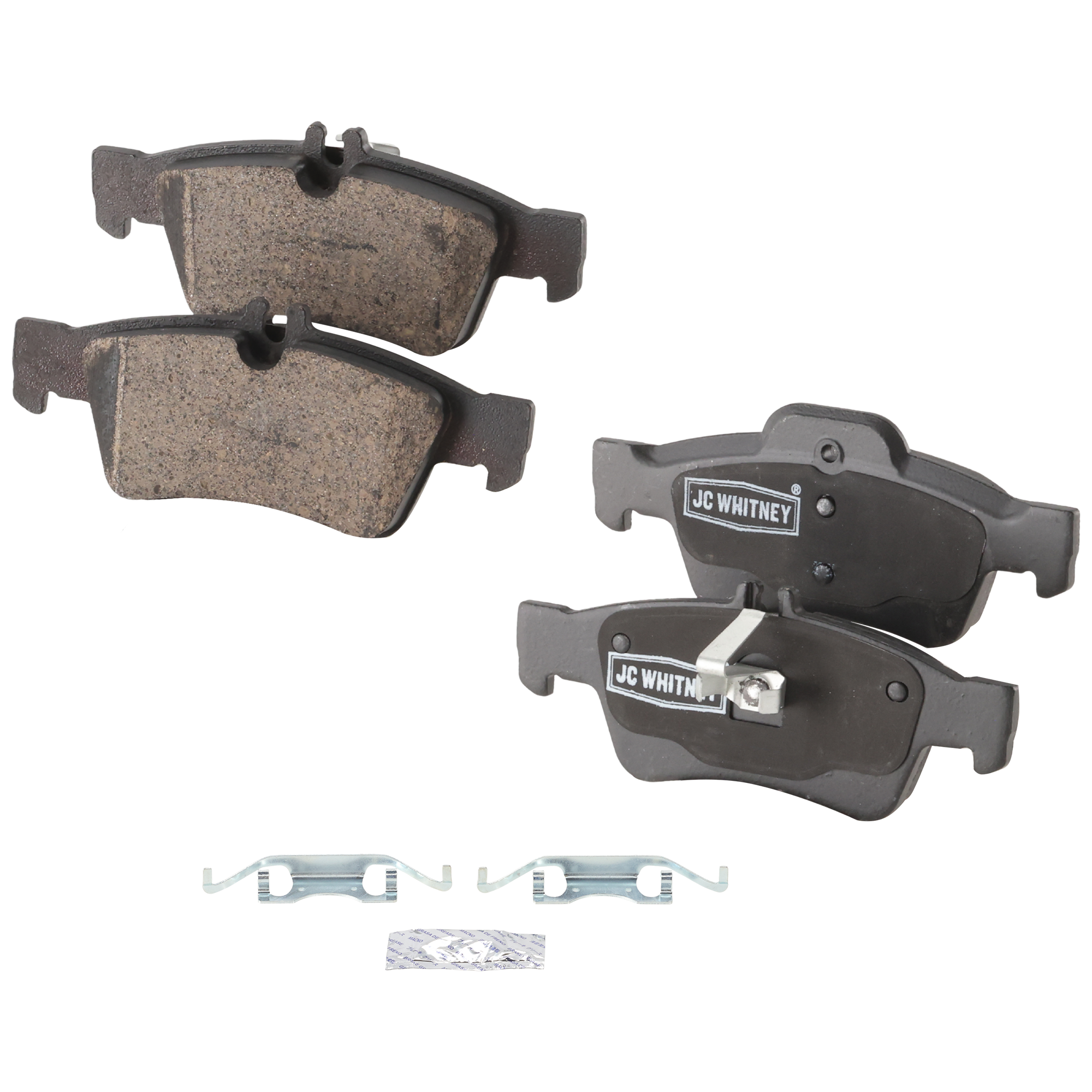 AM E320-03-09 E350-06-09 CLS550-07-11 REAR BRAKE PAD SET 2 Wheel Set SKU JSTPSSCP986 OEM 0004230230-0034205120-00442044