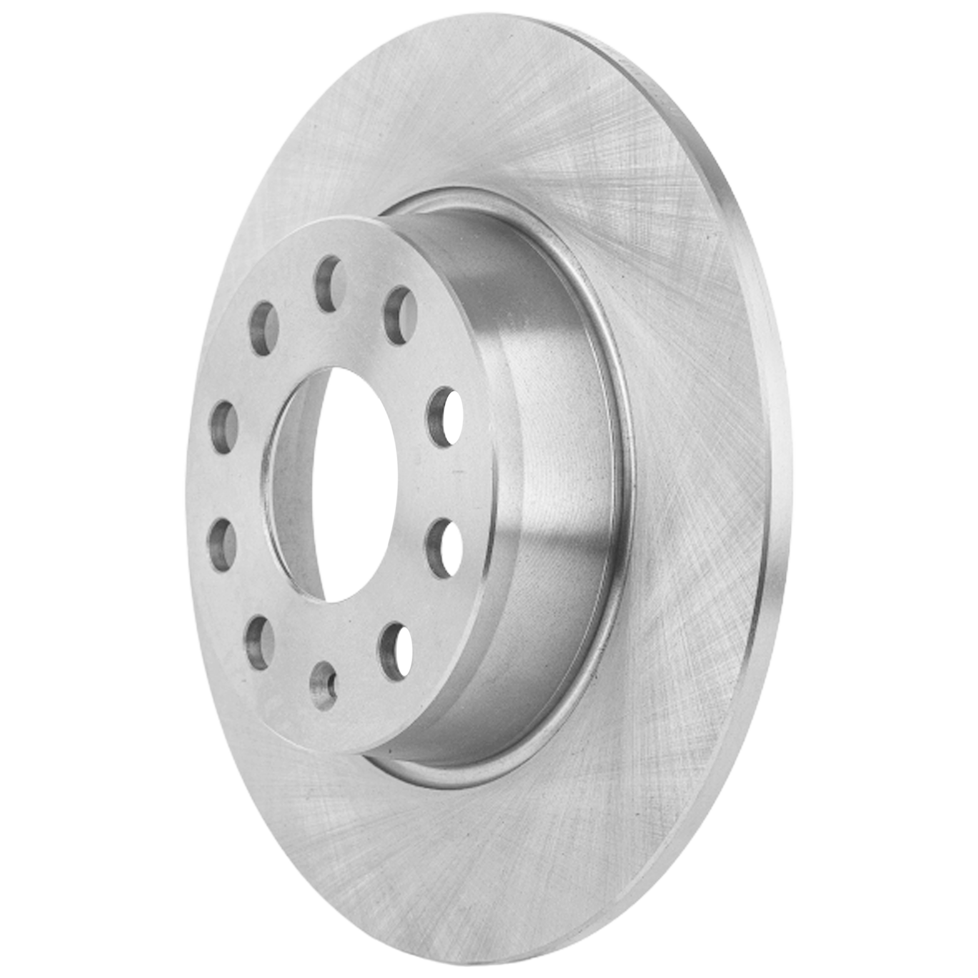 AM EOS 09-16 PASSAT 12-21 REAR BRAKE DISC RH=LH Plain Surface Solid 5 Lugs SKU JSTPV27110007 OEM 1K0615601AA