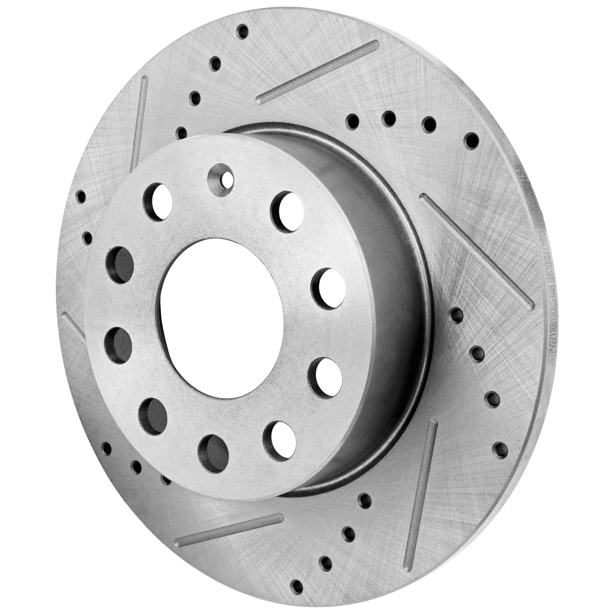 AM JETTA 05-10 REAR BRAKE DISC RH=LH Cross drilled and Slotted SKU JSTPV27110013DRS OEM 34294-34427-45113-45498-900416