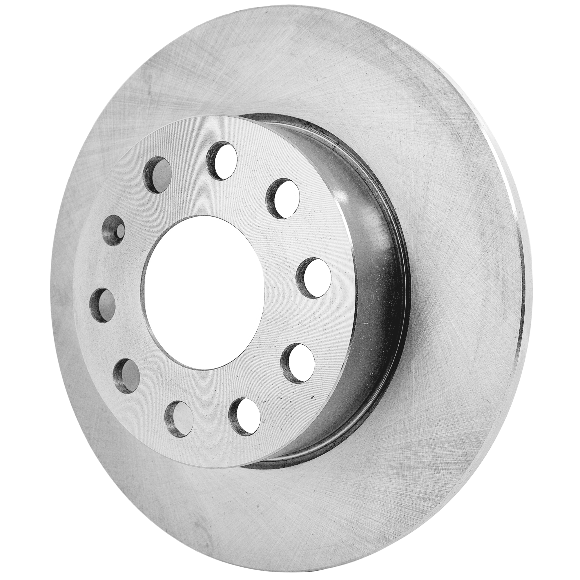AM JETTA 05-10 REAR BRAKE DISC RH=LH Plain Surface Solid 5 Lugs SKU JSTPV27110013 OEM 1K0615601L