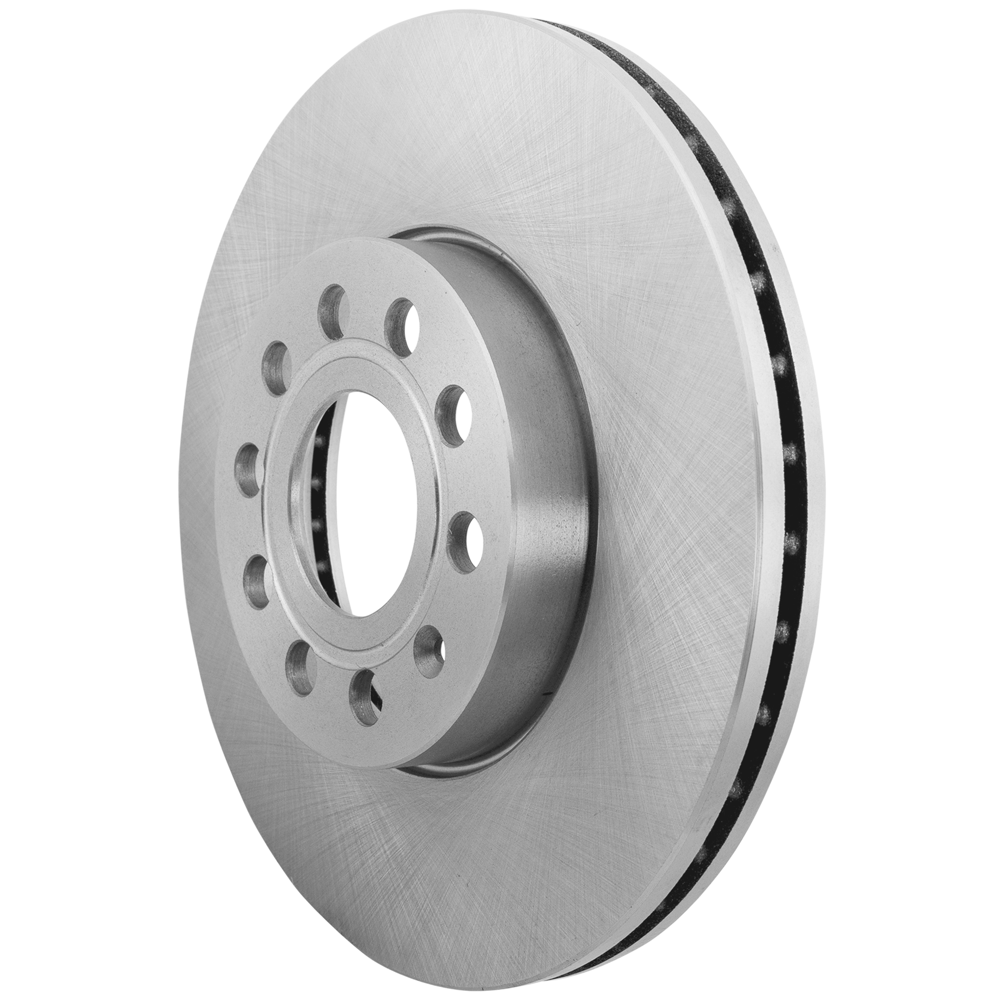 AM JETTA 05-22 GOLF 10-21 FRONT BRAKE DISC RH=LH Plain Surface Vented 5 Lugs SKU JSTPV27110015 OEM 1K0615301T 5C0615301A 1KD61530
