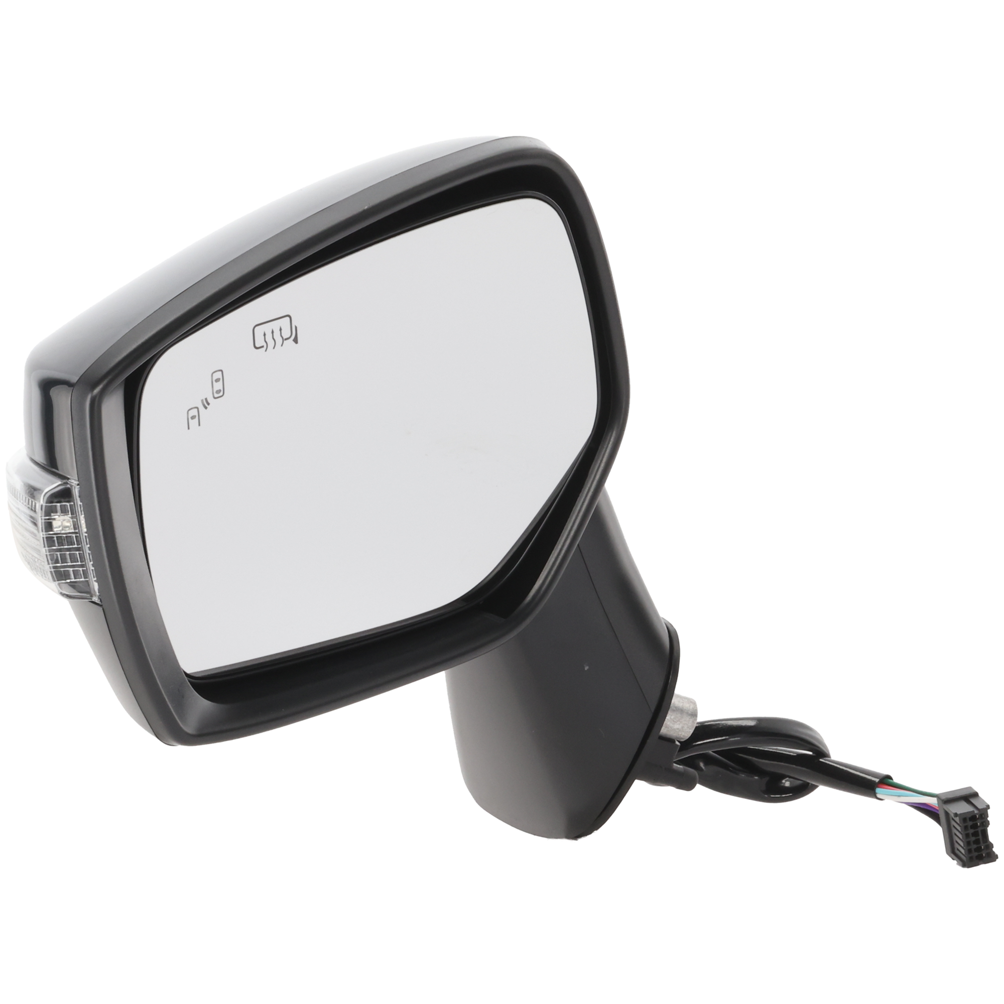 AM WRX 16-21 CROSSTREK 16-16 MIRROR LH Power Manual Folding Heated Paintable with Blind Spot Detection in Glass and Signal Light No Memory CROSSTREK Hybrid Model SKU JSU58EL S Partslink SU1320161 OEM 91036VA612 PFM