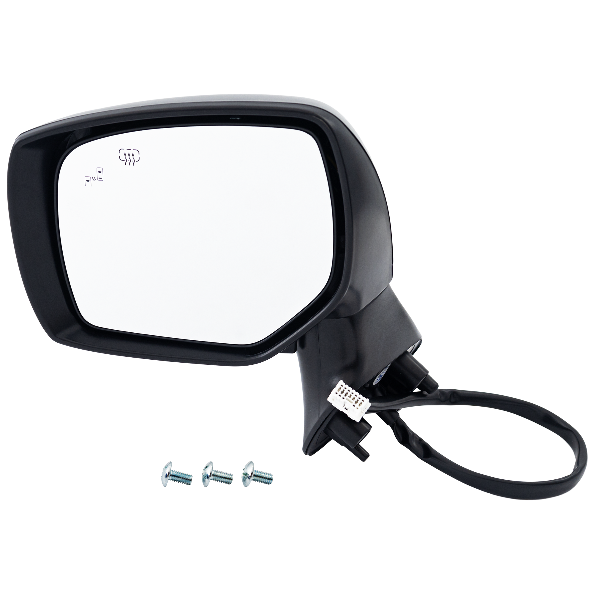 AM FORESTER 17-18 MIRROR LH Power Manual Folding Heated Paintable w BSD No Auto dimming and Signal Light 1 Cap SKU JSU75EL Partslink SU1320160 OEM 91036SG922 PFM