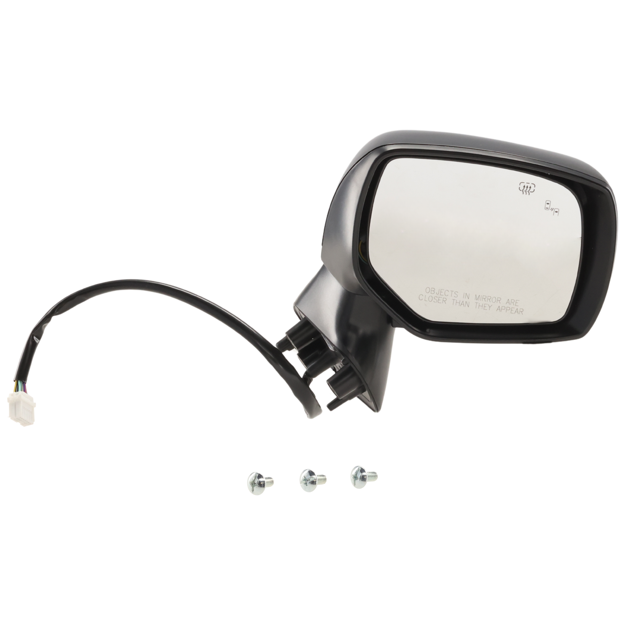 AM FORESTER 17-18 MIRROR RH Power Manual Folding Heated Paintable w BSD No Auto dimming and Signal Light 1 Cap SKU JSU75ER Partslink SU1321160 OEM 91036SG932 PFM