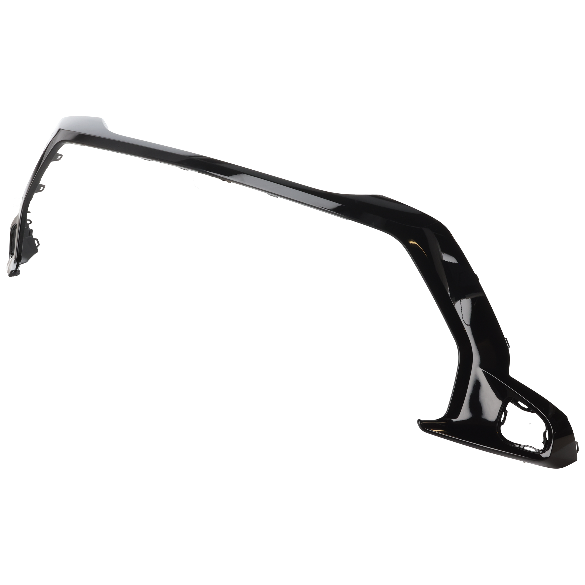 AM COROLLA CROSS 23-25 FRONT BUMPER MOLDING Black Hybrid Nightshade Hybrid S Hybrid SE Hybrid XSE Models SKU JT01590009 Partslink TO1044142 OEM 531210A220