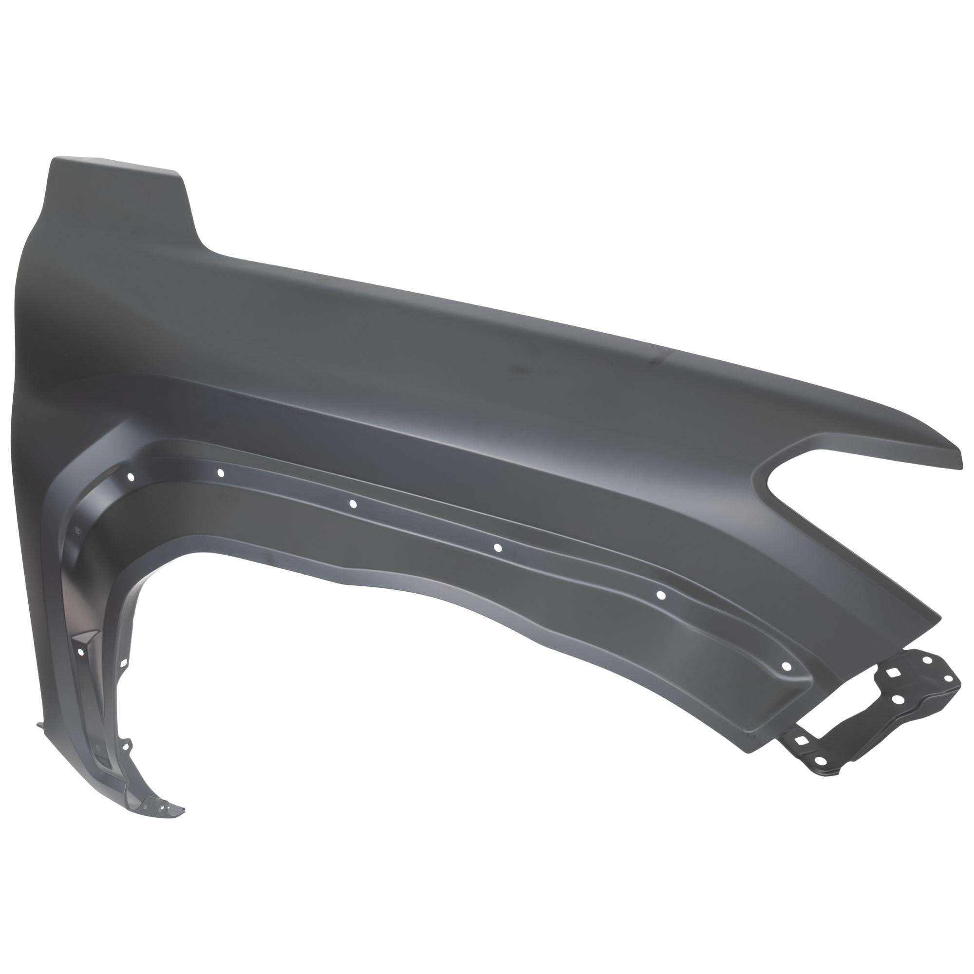 AM TACOMA 24-24 FRONT FENDER RH w Fender Flare Holes Crew Cab SKU JT22010005 Partslink TO1241290 OEM 53811AK030