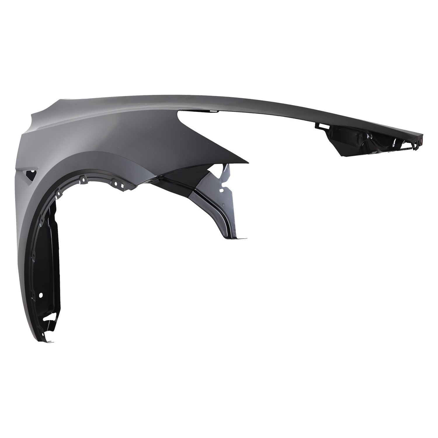 AM MODEL Y 20-24 FRONT FENDER RH Steel w Code By02 SKU JT22010007 Partslink TA1241102 OEM 1656102ETA