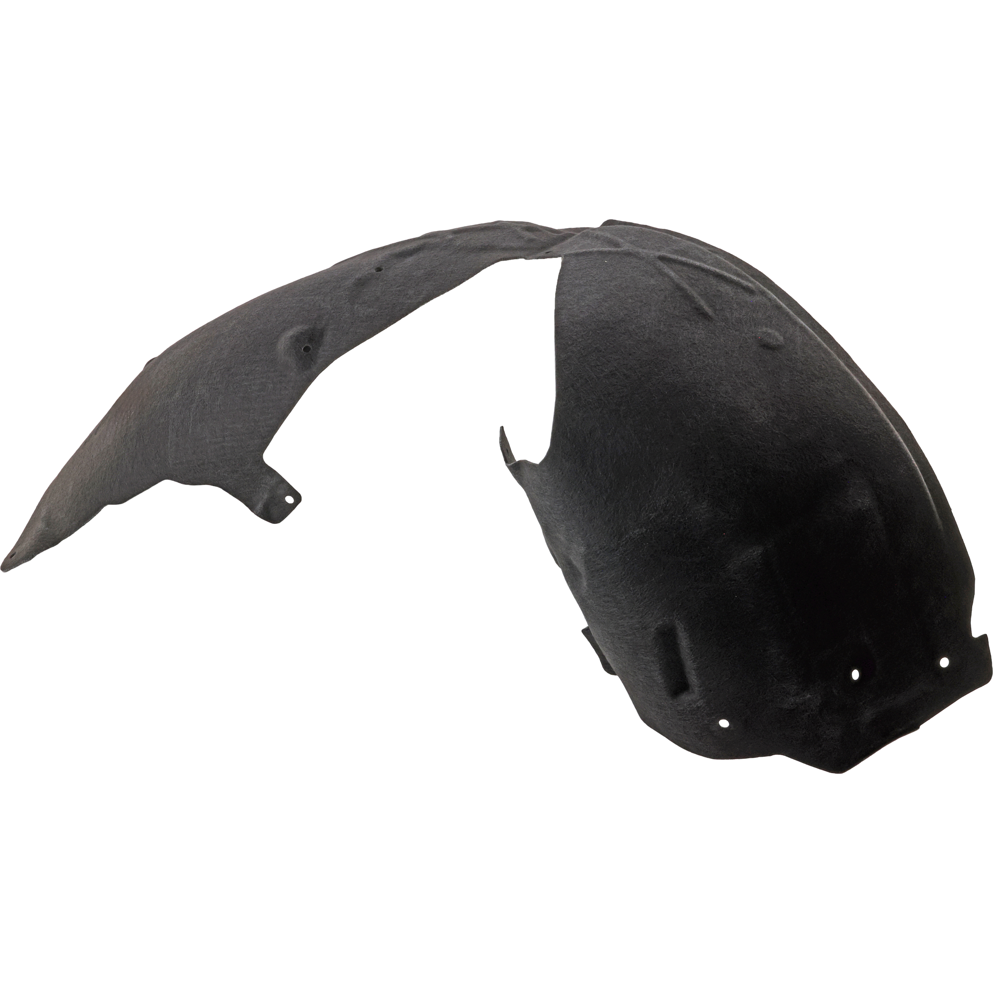AM MODEL X 16-21 FRONT FENDER LINER RH Paint to Match Heat Form w Insulation Foam SKU JT22210011 Partslink TA1249103 OEM 103425000H