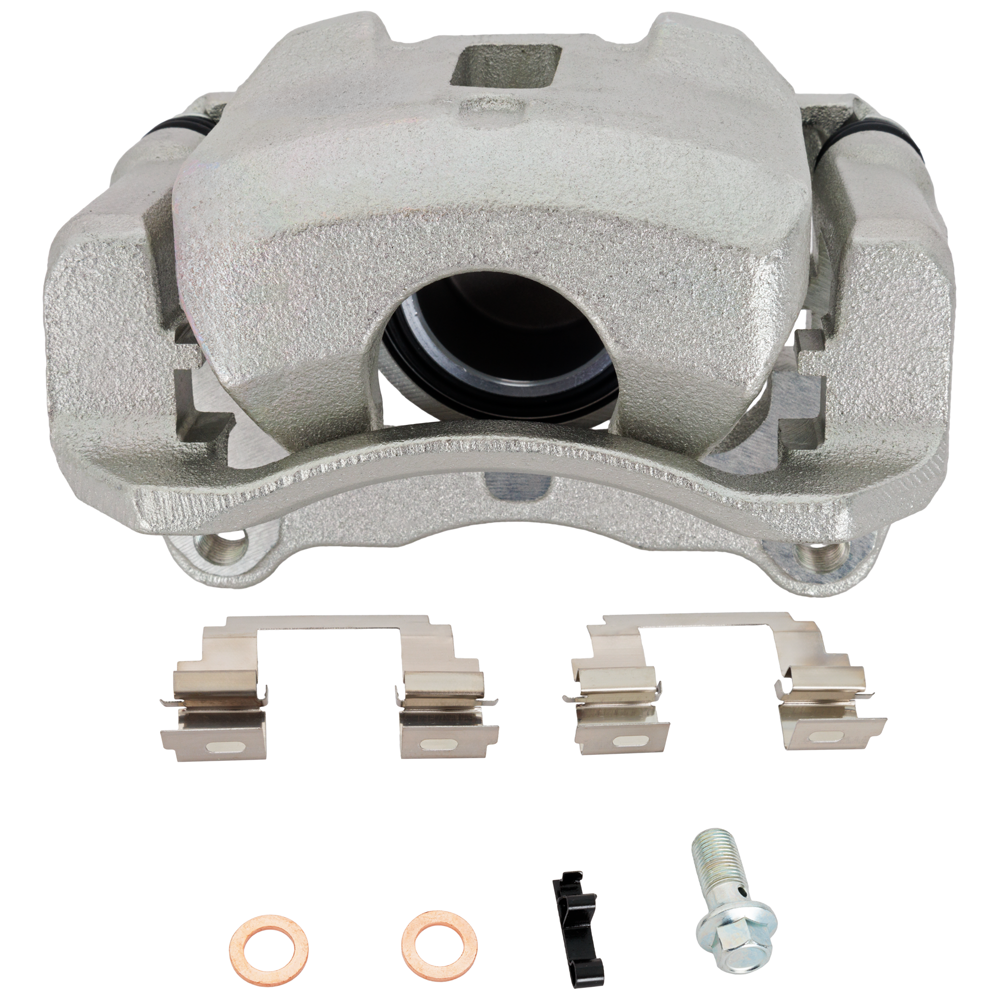 AM COROLLA MATRIX 03-08 FRONT BRAKE CALIPER RH New Natural w Brackets SKU JT27150001