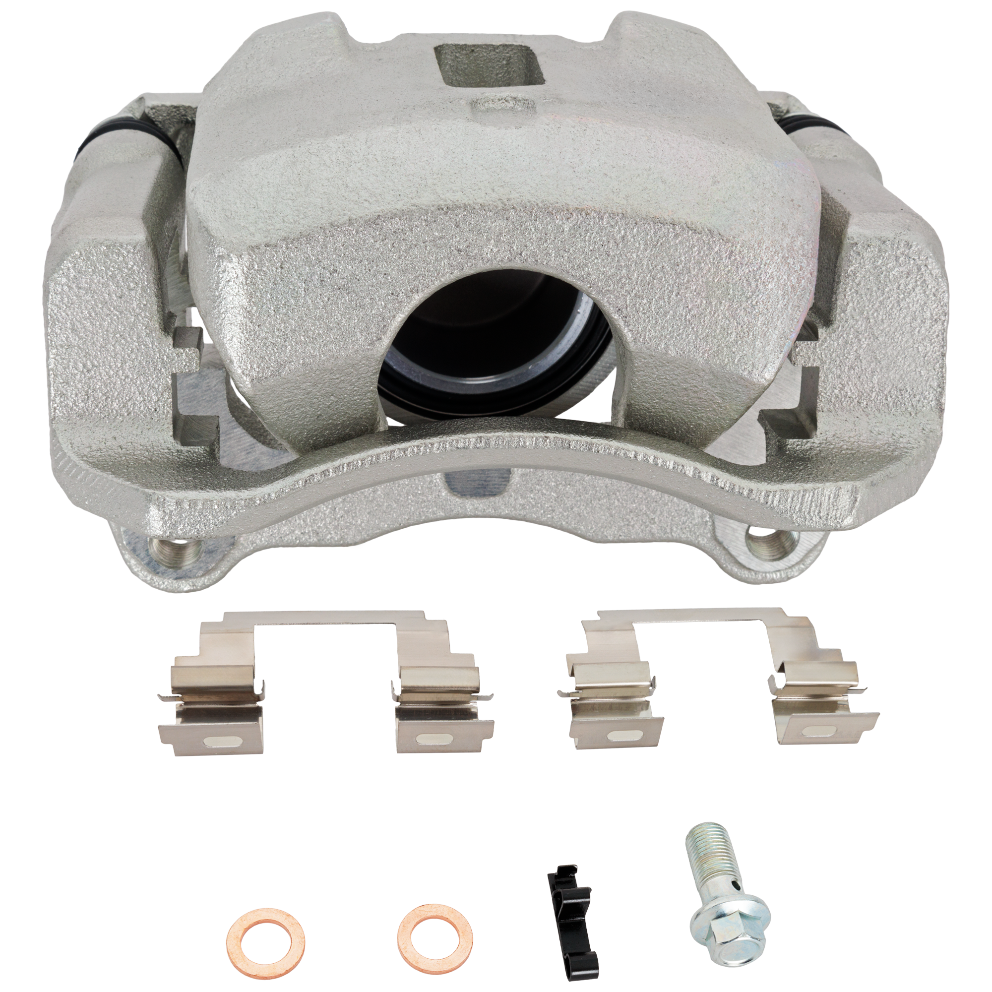 AM COROLLA MATRIX 03-08 FRONT BRAKE CALIPER LH New Natural w Brackets SKU JT27150002