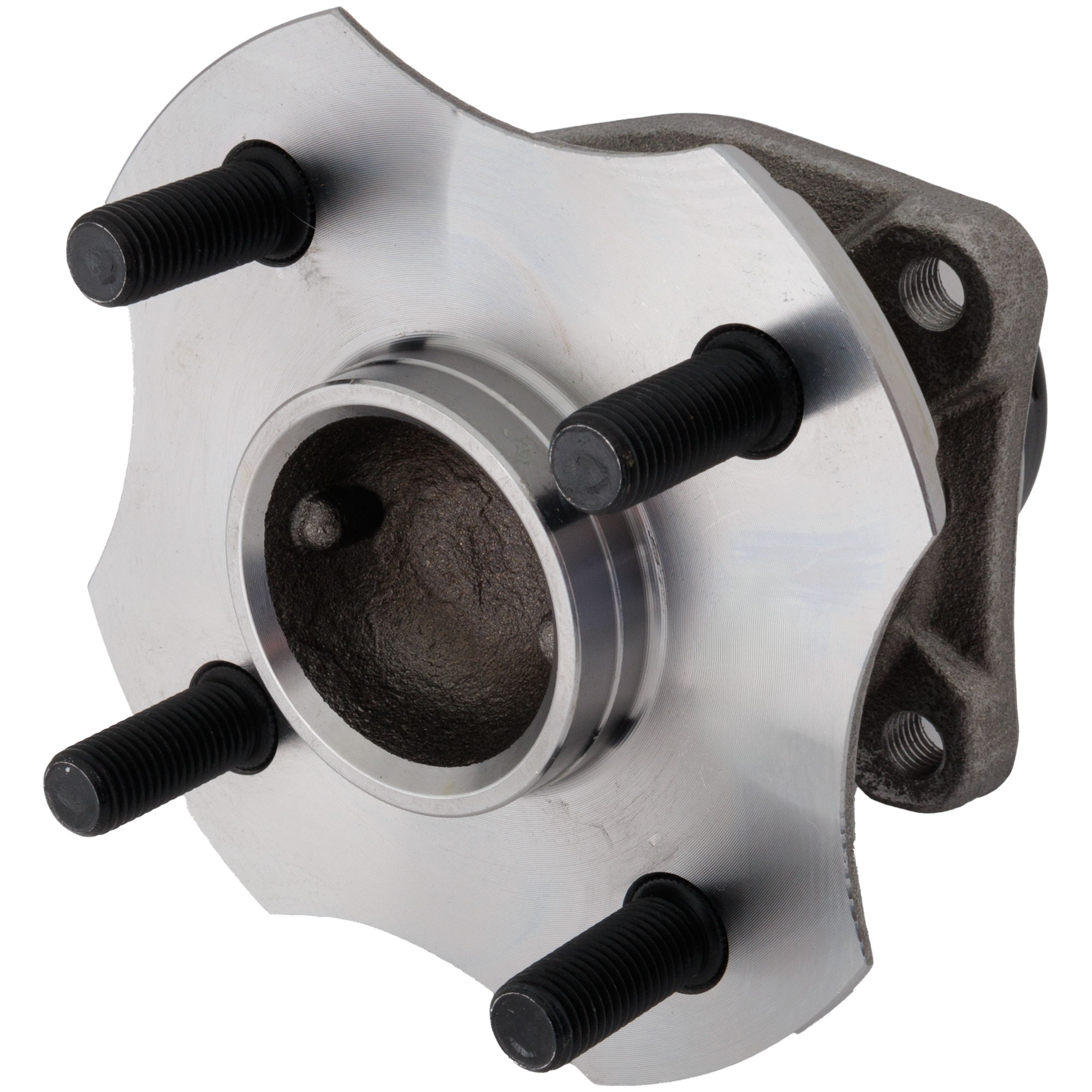AM PRIUS 01-03 REAR HUB ASSEMBLY RH=LH 4 Studs 4 x 100mm PCD Bolt Pattern 4 Bolt Modified Trapezoidal Flange SKU JT283705 OEM 4245047020
