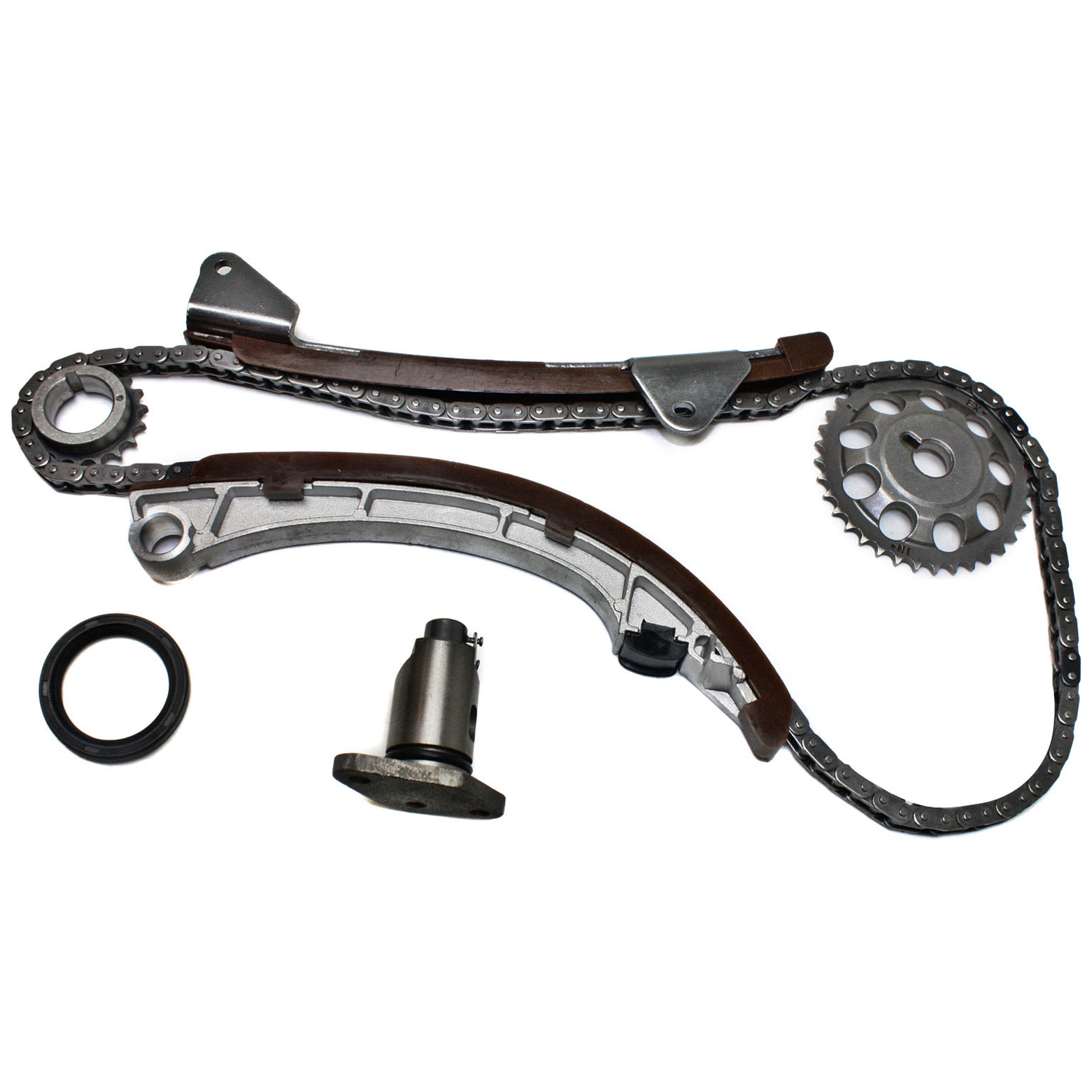 AM COROLLA 99-08 MATRIX 03-08 TIMING CHAIN KIT 4 Cyl 1.8L 1794cc DOHC 16 Valve 1ZZFE Eng. without VVT I Sprocket SKU JT300102 OEM 94200SA