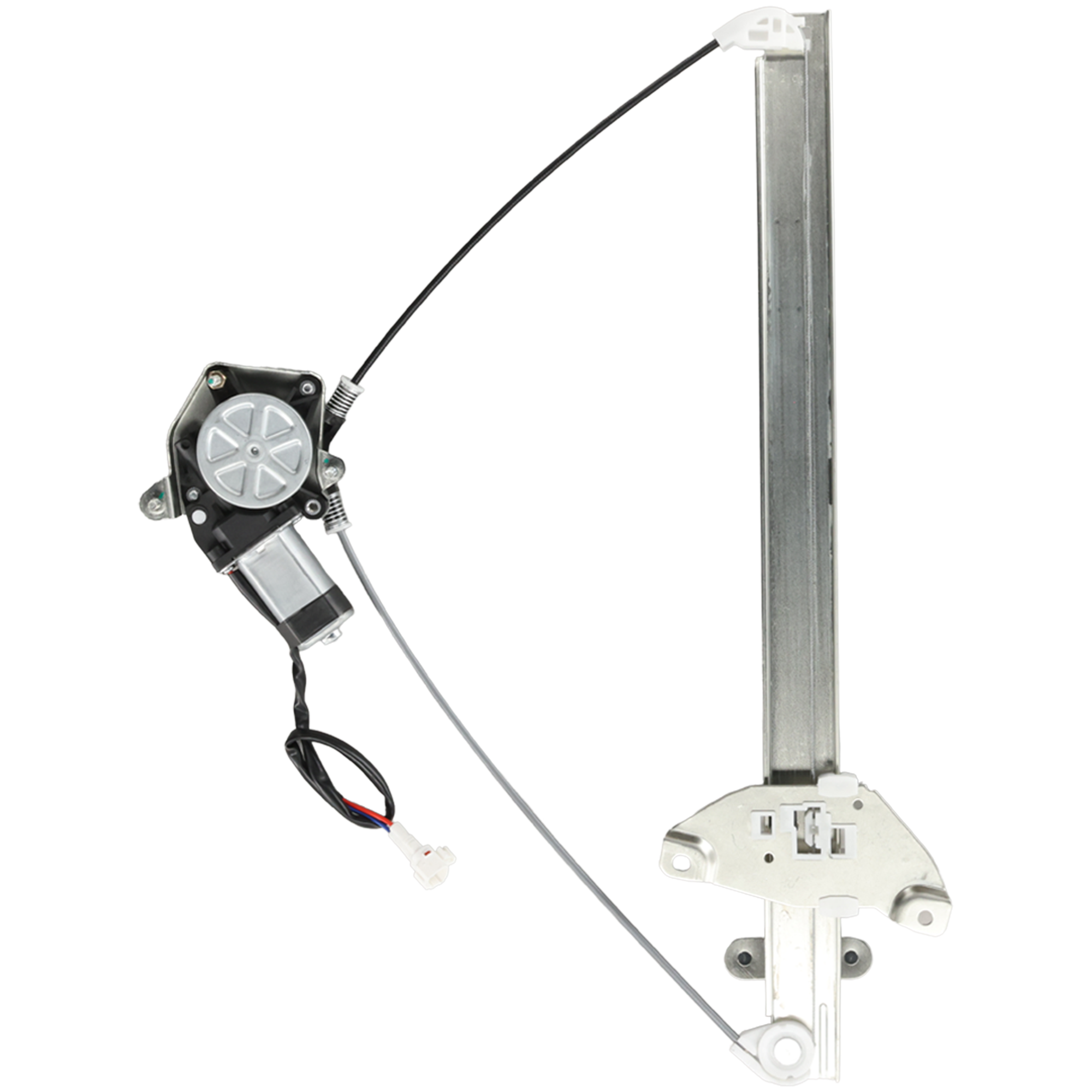 AM RAV4-96-00 FRONT WINDOW REGULATOR RH Power w Motor 4 Door SKU JT462975 Partslink TO1351188 OEM 6981042041
