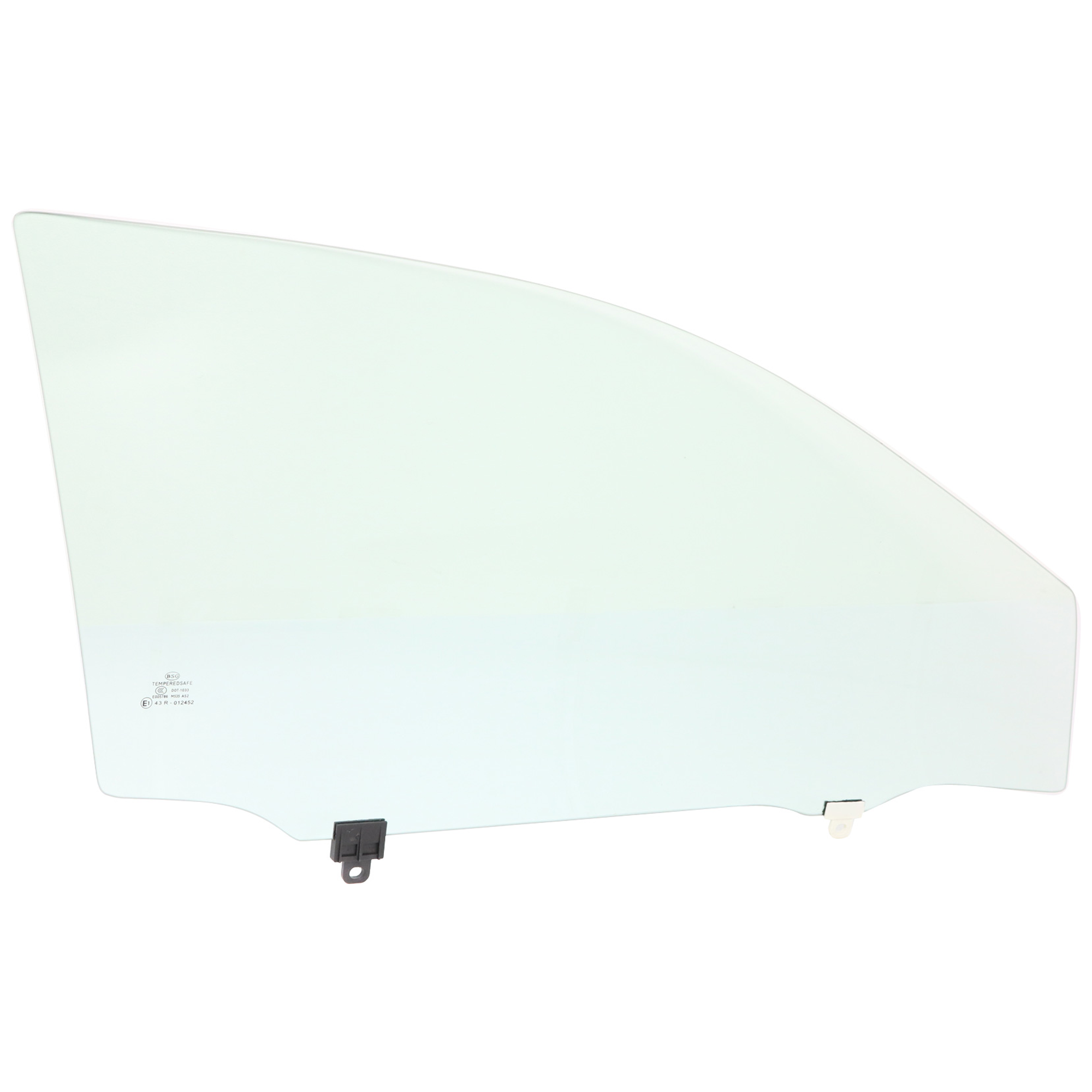 AM COROLLA 09-13 FRONT DOOR GLASS RH No Tint Japan Built Vehicle SKU JT480109 OEM 6810112A82 FD23691GTYN