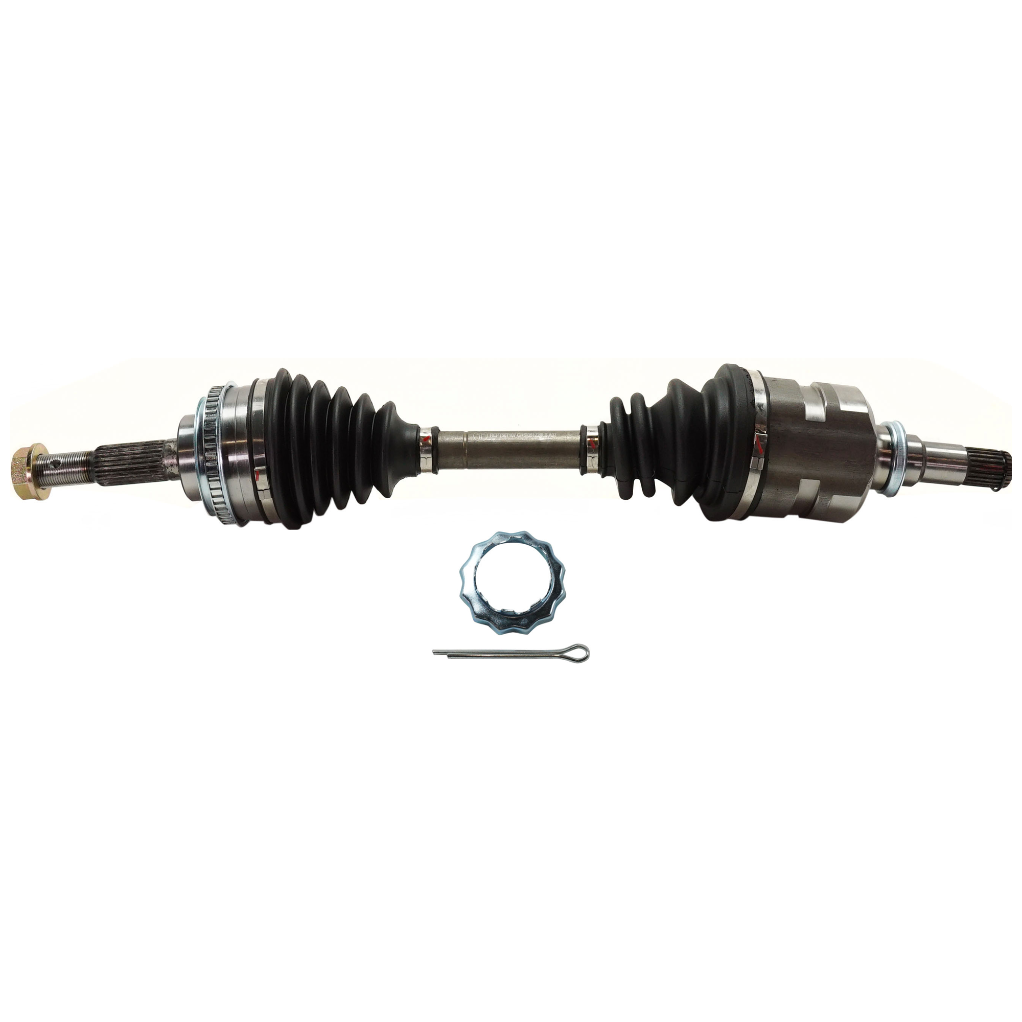 AM CELICA 90-93 COROLLA 93-02 FRONT CV AXLE ASSEMBLY LH Includes Sensor Ring SKU JT507107