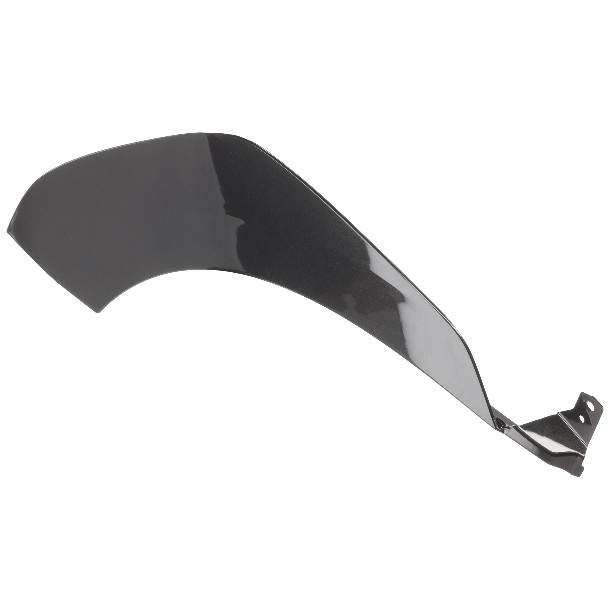 AM BZ4X 23-23 REAR WHEEL OPENING MOLDING RH Front Section Painted Black Limited XLE Models SKU JT55390001 Partslink TO1791120 OEM 7506142050