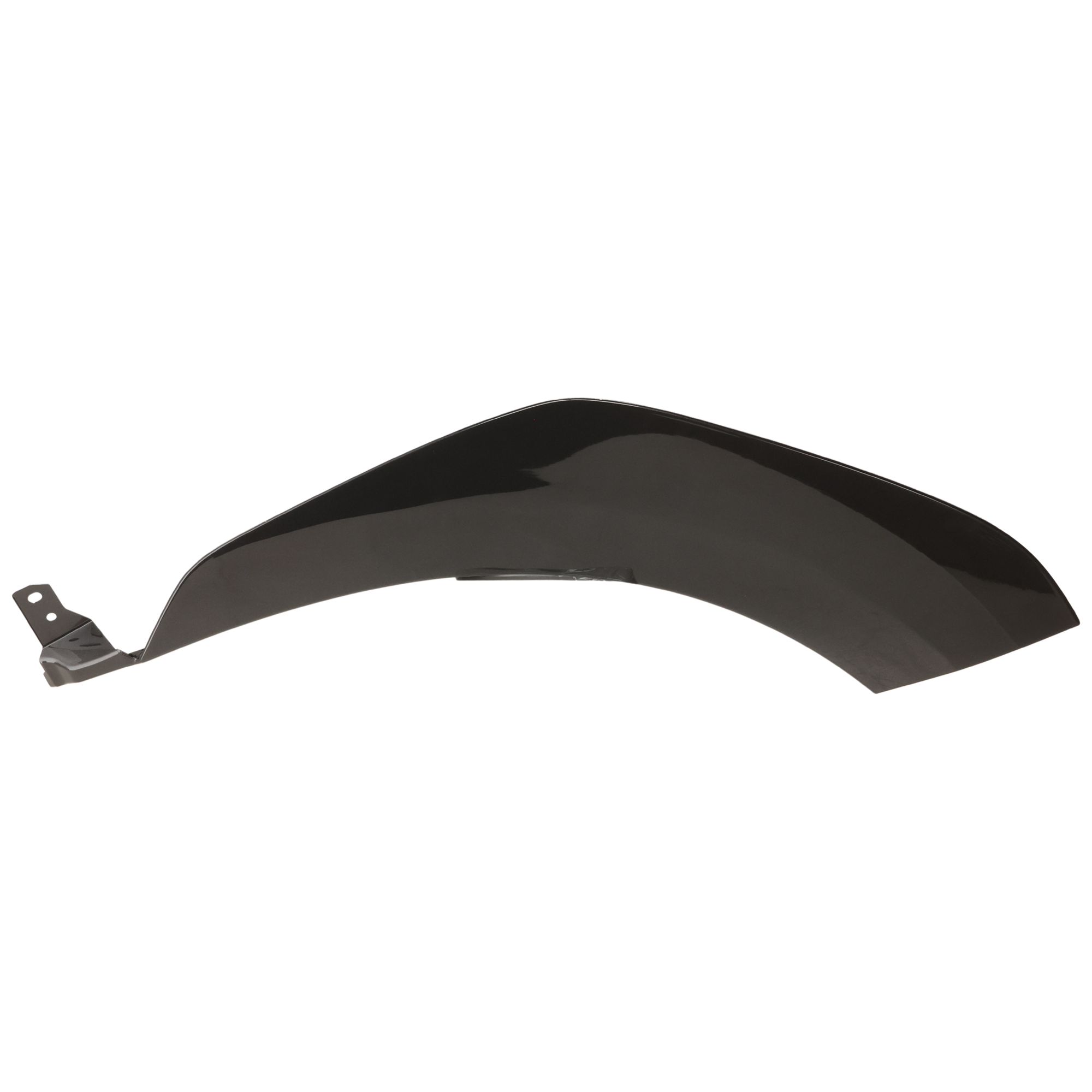 AM BZ4X 23-23 REAR WHEEL OPENING MOLDING LH Front Section Painted Black Limited XLE Models SKU JT55390002 Partslink TO1790120 OEM 7506242050