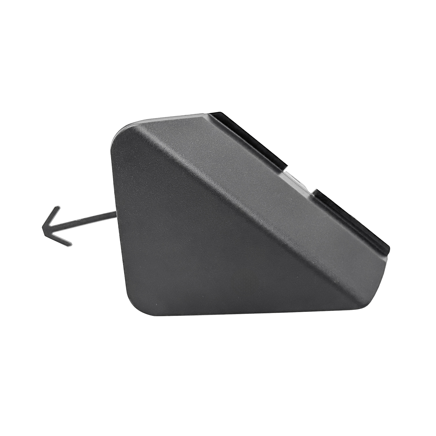 AM PRIUS PRIUS PRIME 23-25 REAR HITCH COVER Plastic Textured LE SE Models SKU JT66030004 Partslink TO1129109 OEM 5216947080