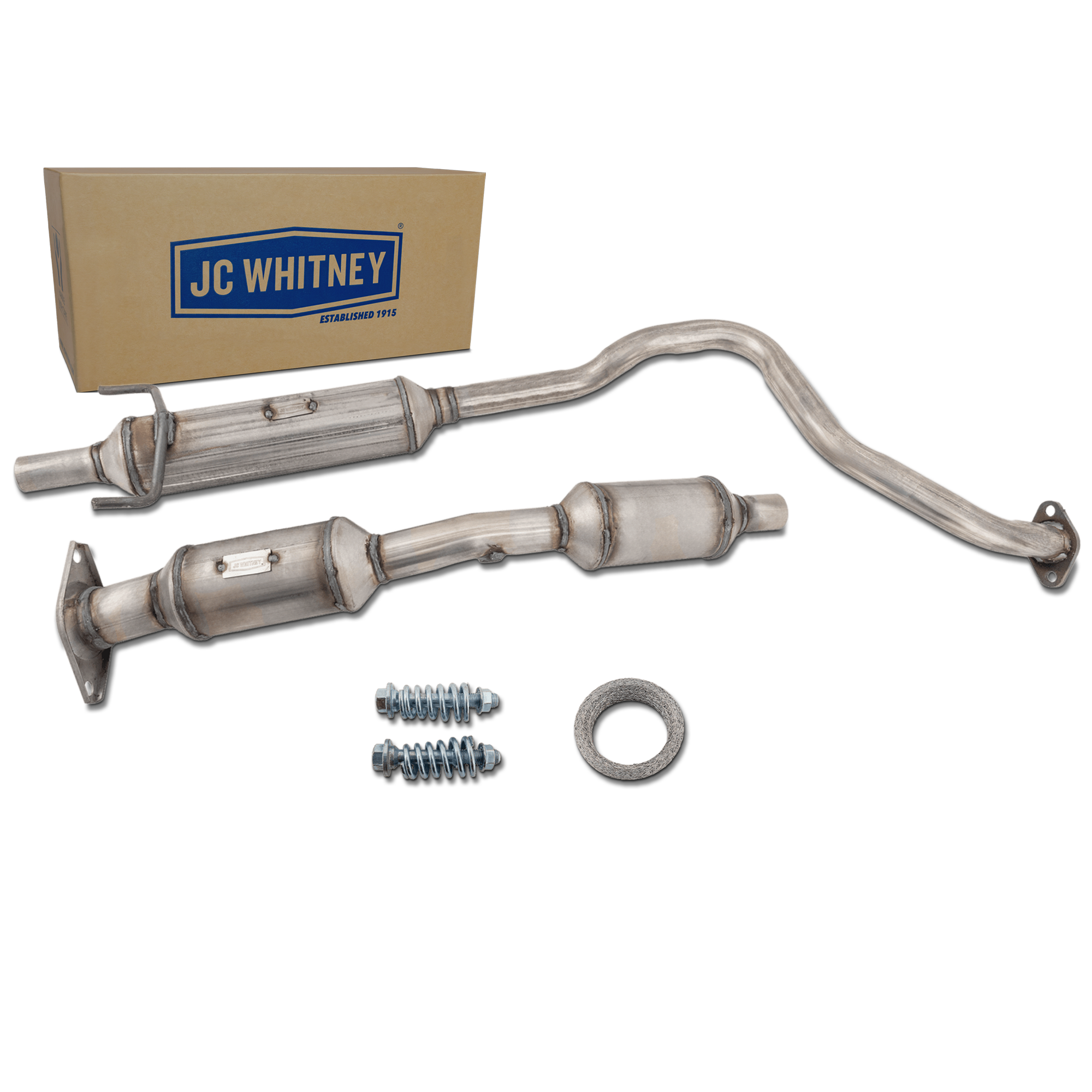 AM PRIUS 04-09 CATALYTIC CONVERTER 4 Cyl 1.5L eng. Includes 2 U bolt w clamps w o Heat Shield SKU JT96030003