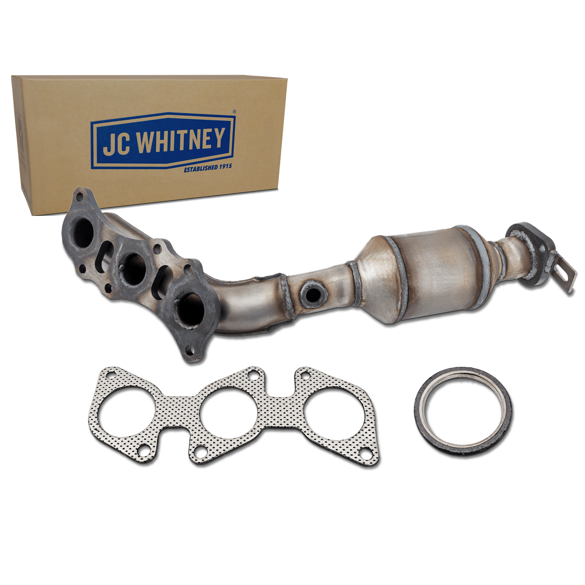 AM 4RUNNER 03-09 CATALYTIC CONVERTER Front LH w Exhaust Manifold 6 Cyl 4.0L SKU JT960314