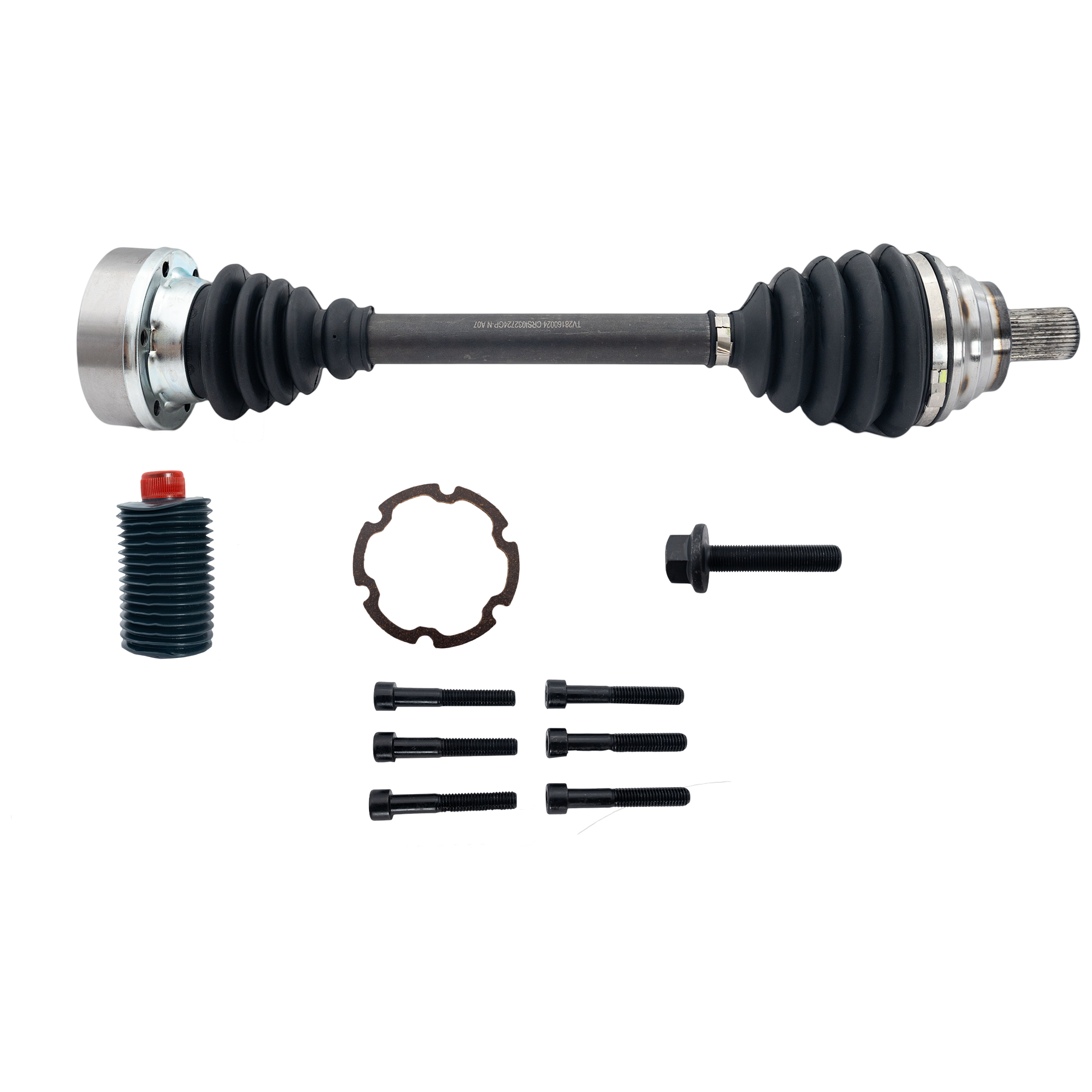 AM GOLF SPORTWAGEN 15-18 GOLF ALLTRACK 17-18 FRONT CV AXLE ASSEMBLY LH SKU JTV28160024